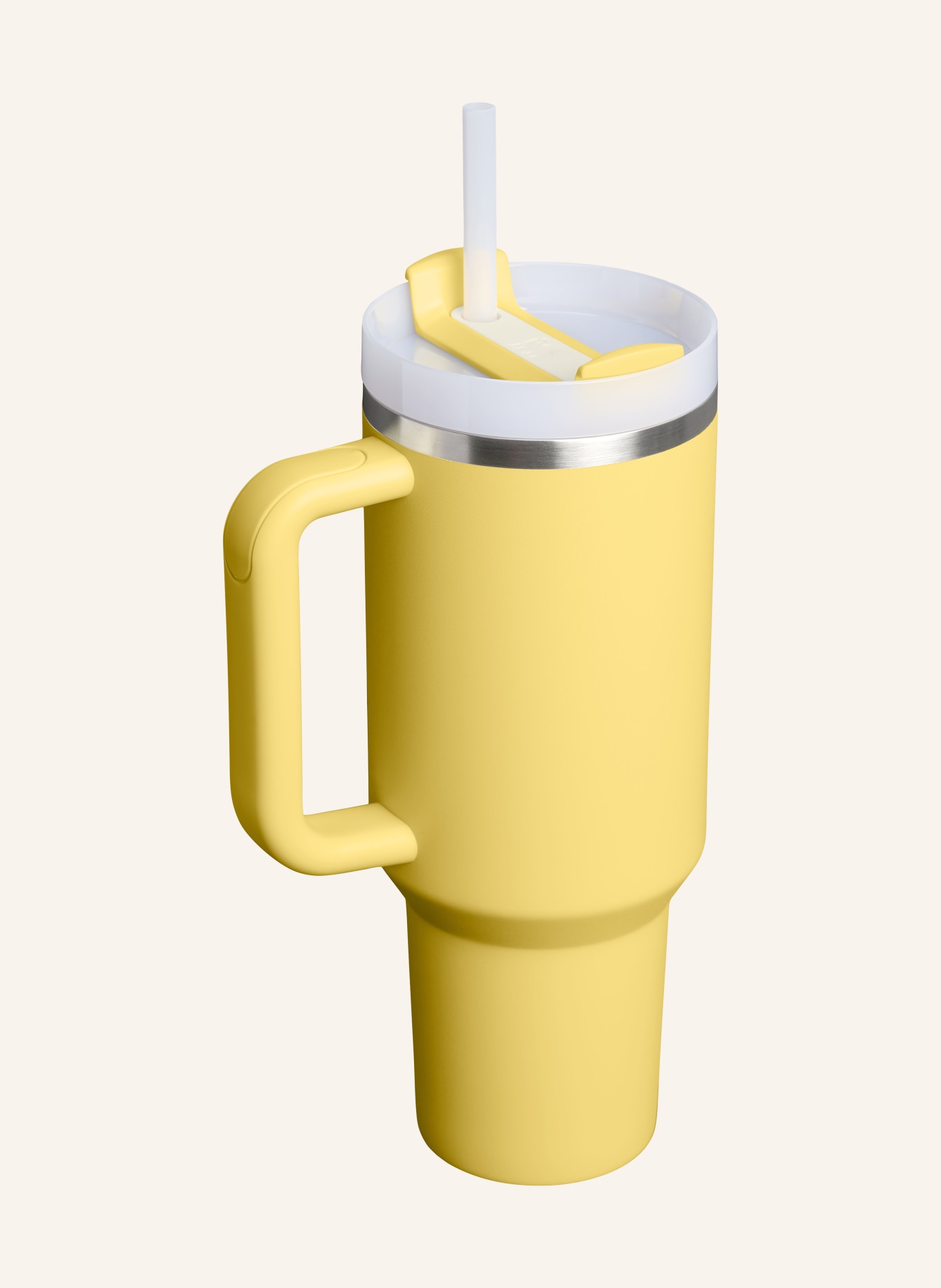 STANLEY Thermobecher THE QUENCHER H2.O FLOWSTATE™: GELB / BLAUGRAU / WEISS