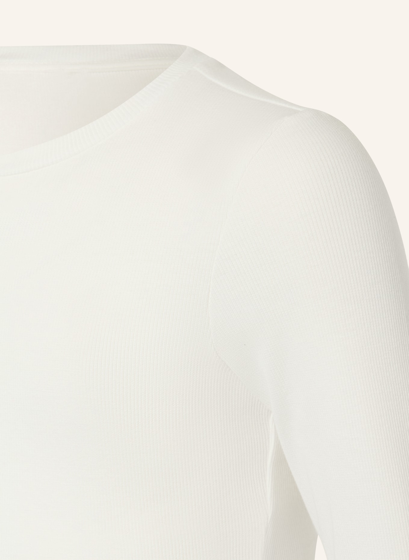 BLUE EFFECT Cropped longsleeve: WIT