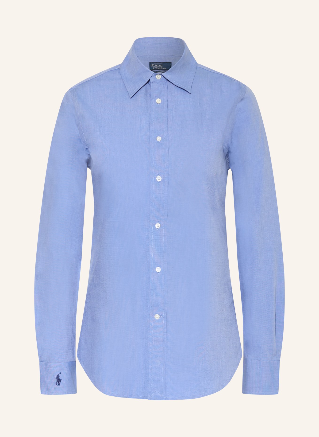 POLO RALPH LAUREN chemise: BLEU CLAIR