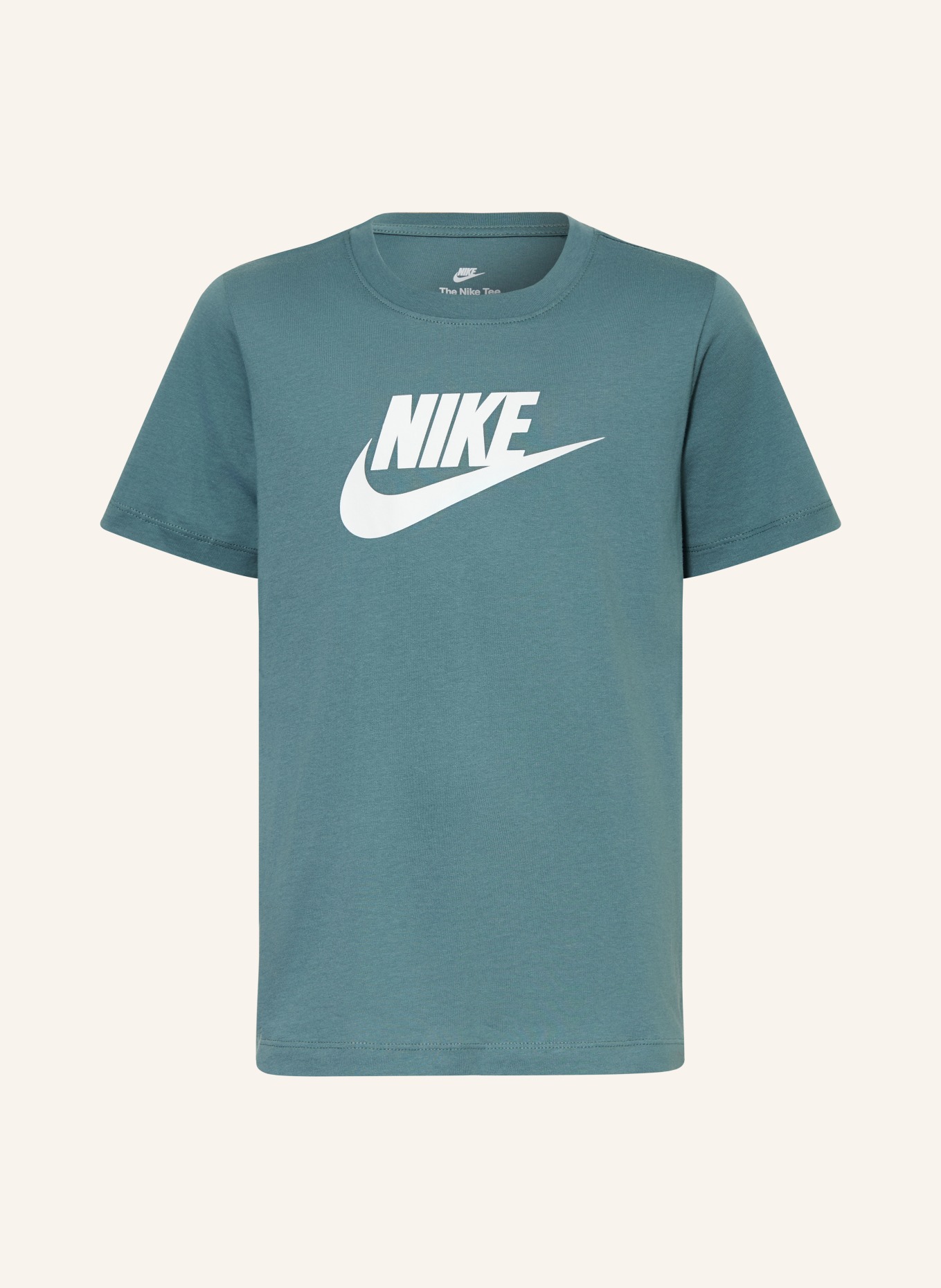 Nike T-Shirt FUTURA: PETROL / WEISS