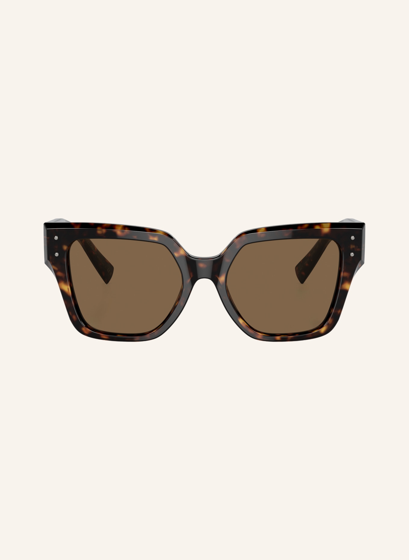DOLCE & GABBANA Okulary przeciwsłoneczne DG4471: HAVANA/ CIEMNOSZARY