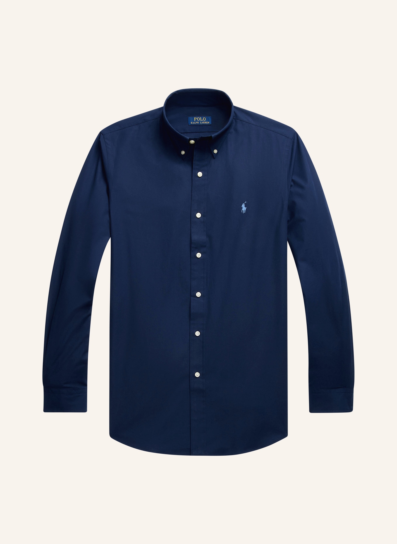 POLO RALPH LAUREN Chemise Custom Fit: BLEU FONCÉ
