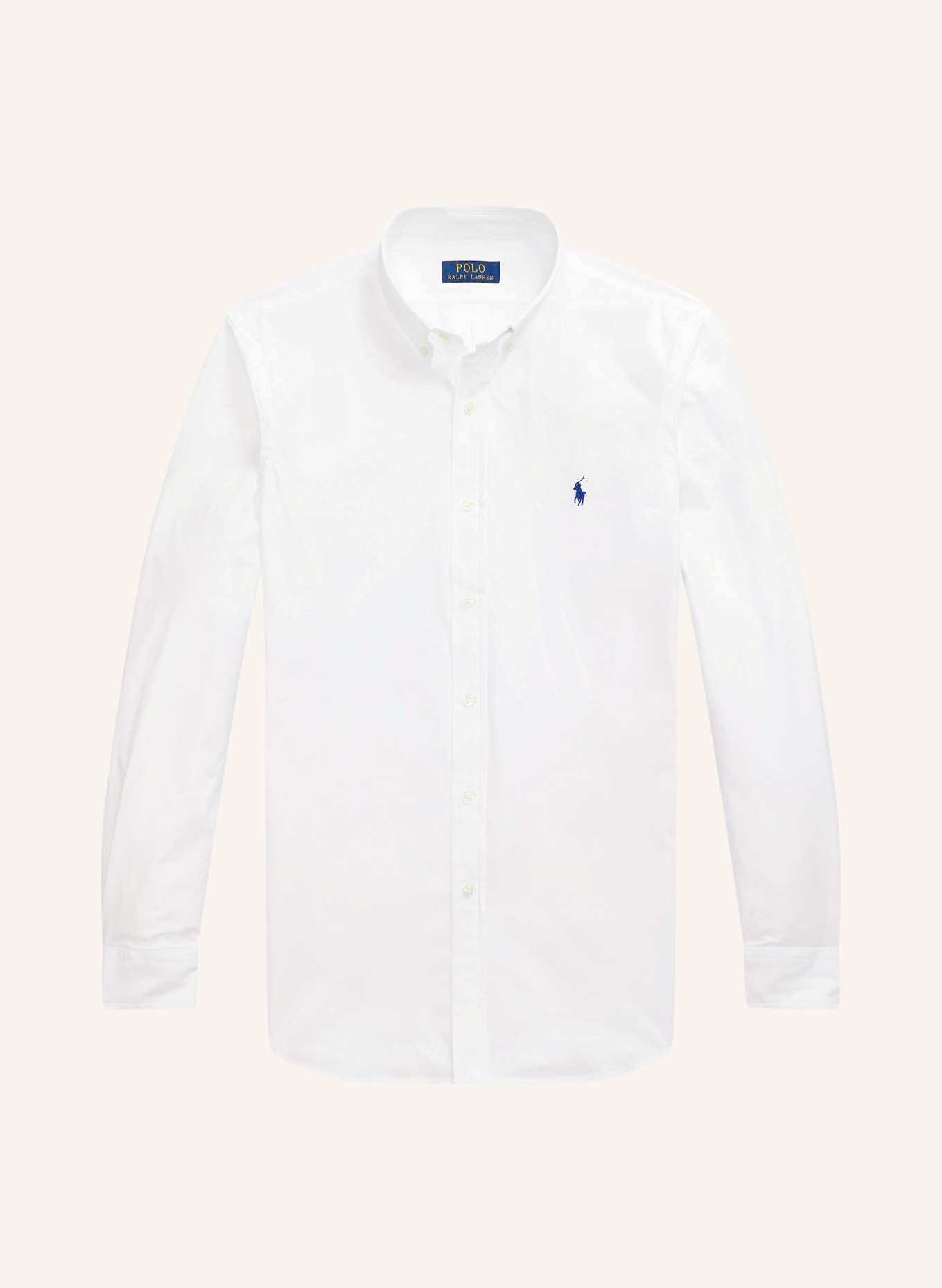 POLO RALPH LAUREN Hemd Slim Fit: WEISS