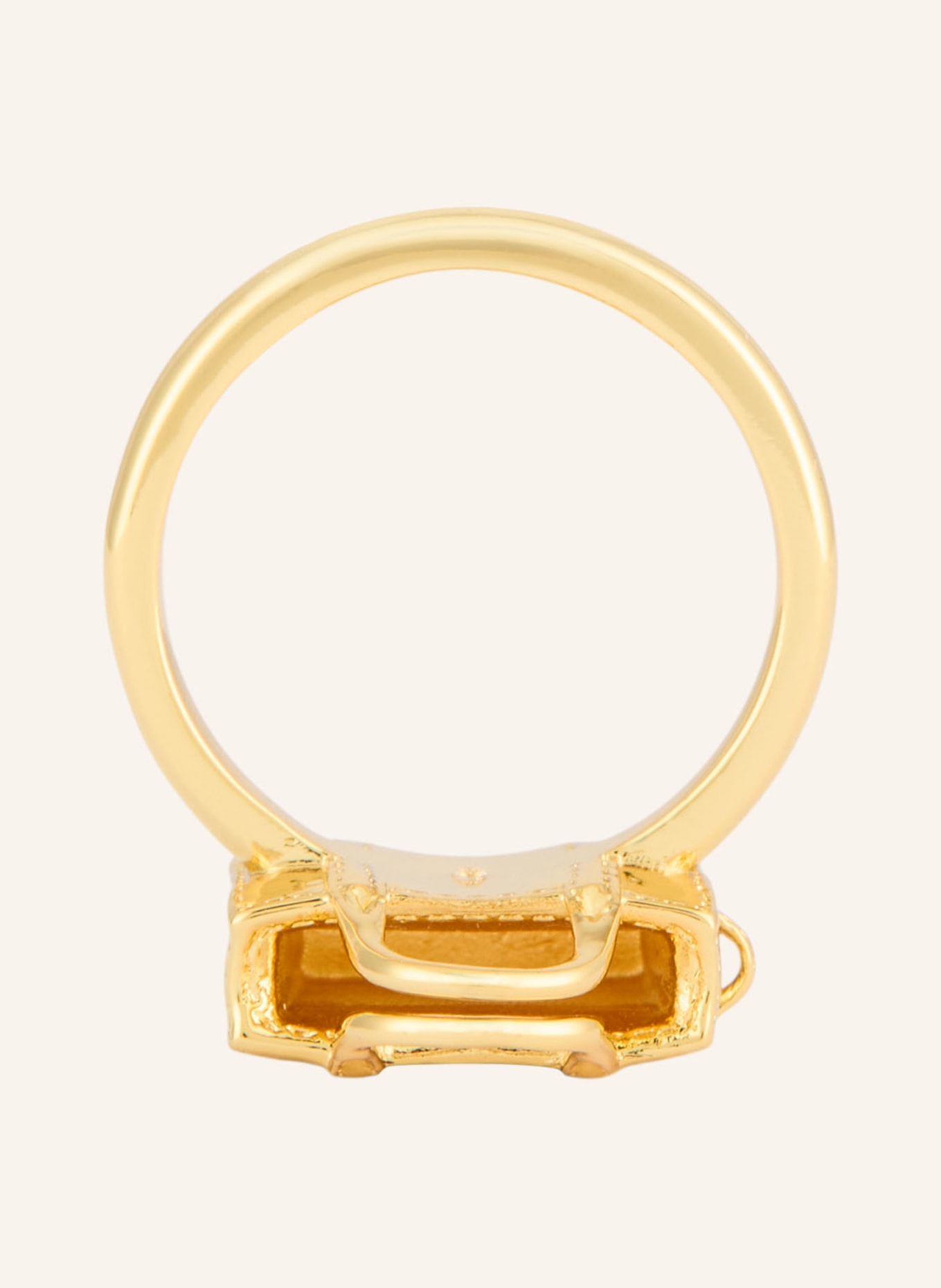 MARC JACOBS Ring THE TOTE BAG RING: GOLD
