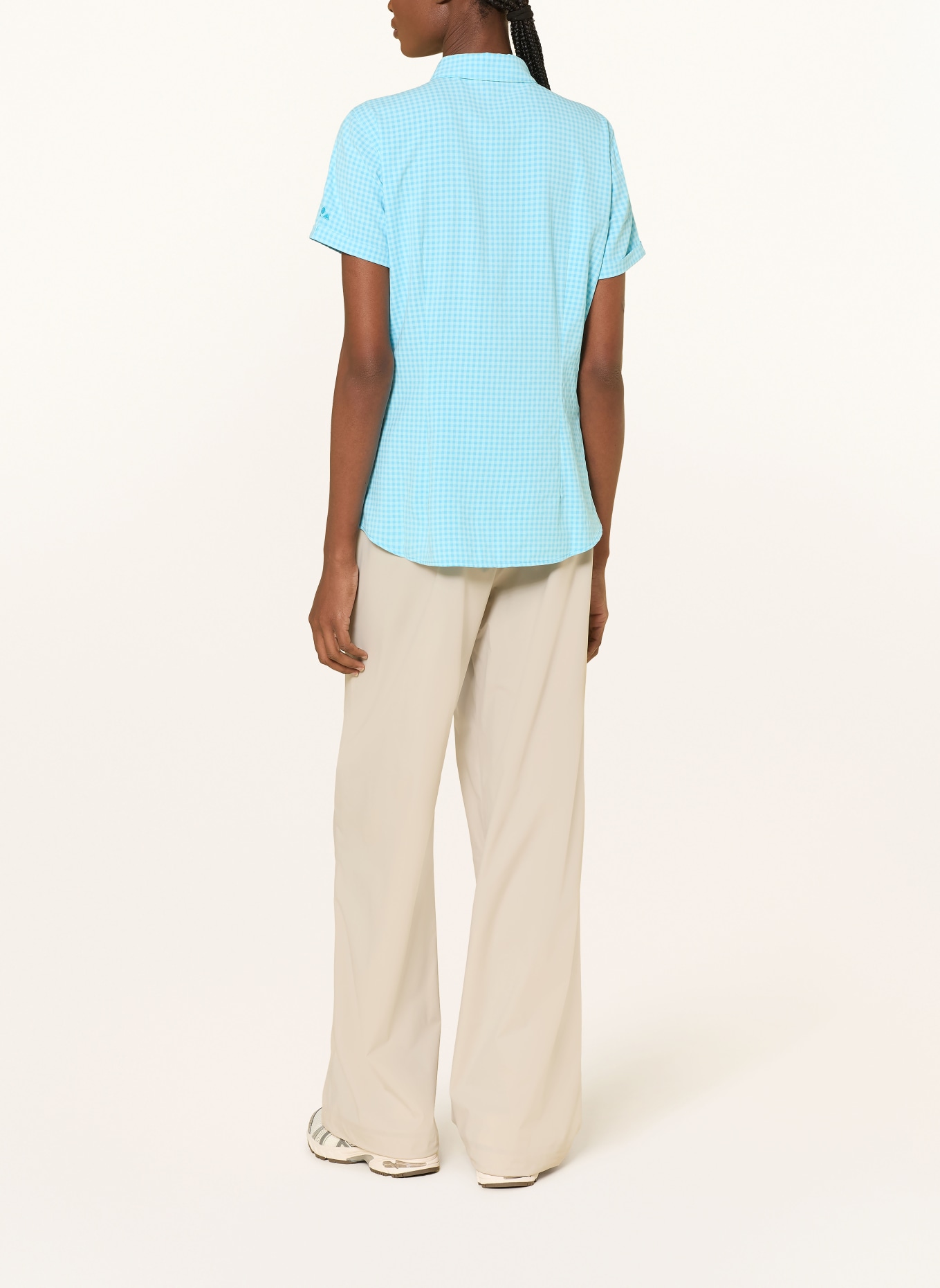 VAUDE Outdoor-Bluse SEILAND III: TÜRKIS / HELLBLAU