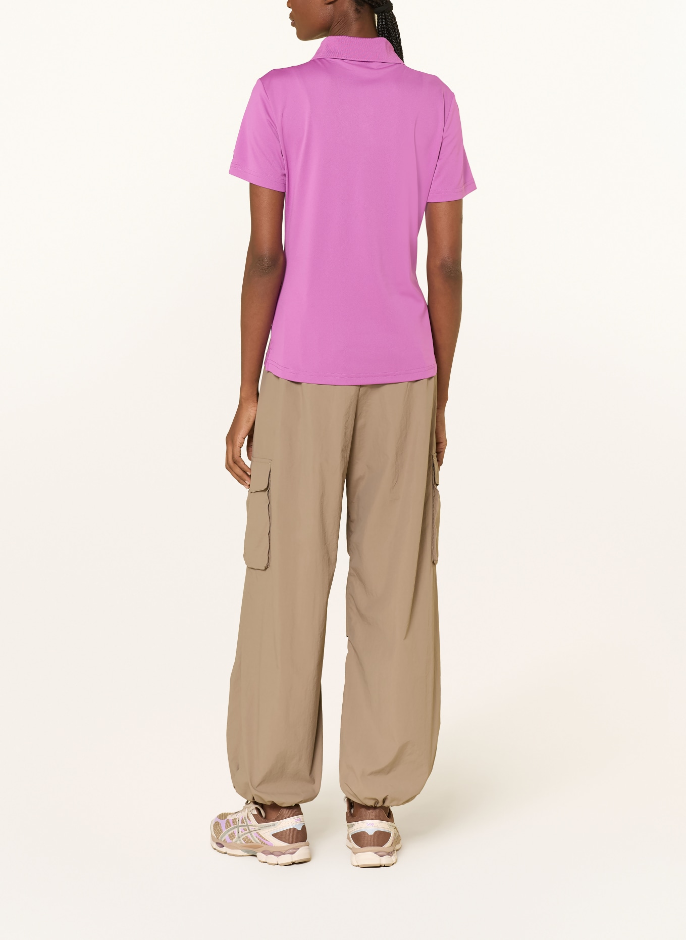 VAUDE Performance polo shirt ESSENTIAL: FUCHSIA