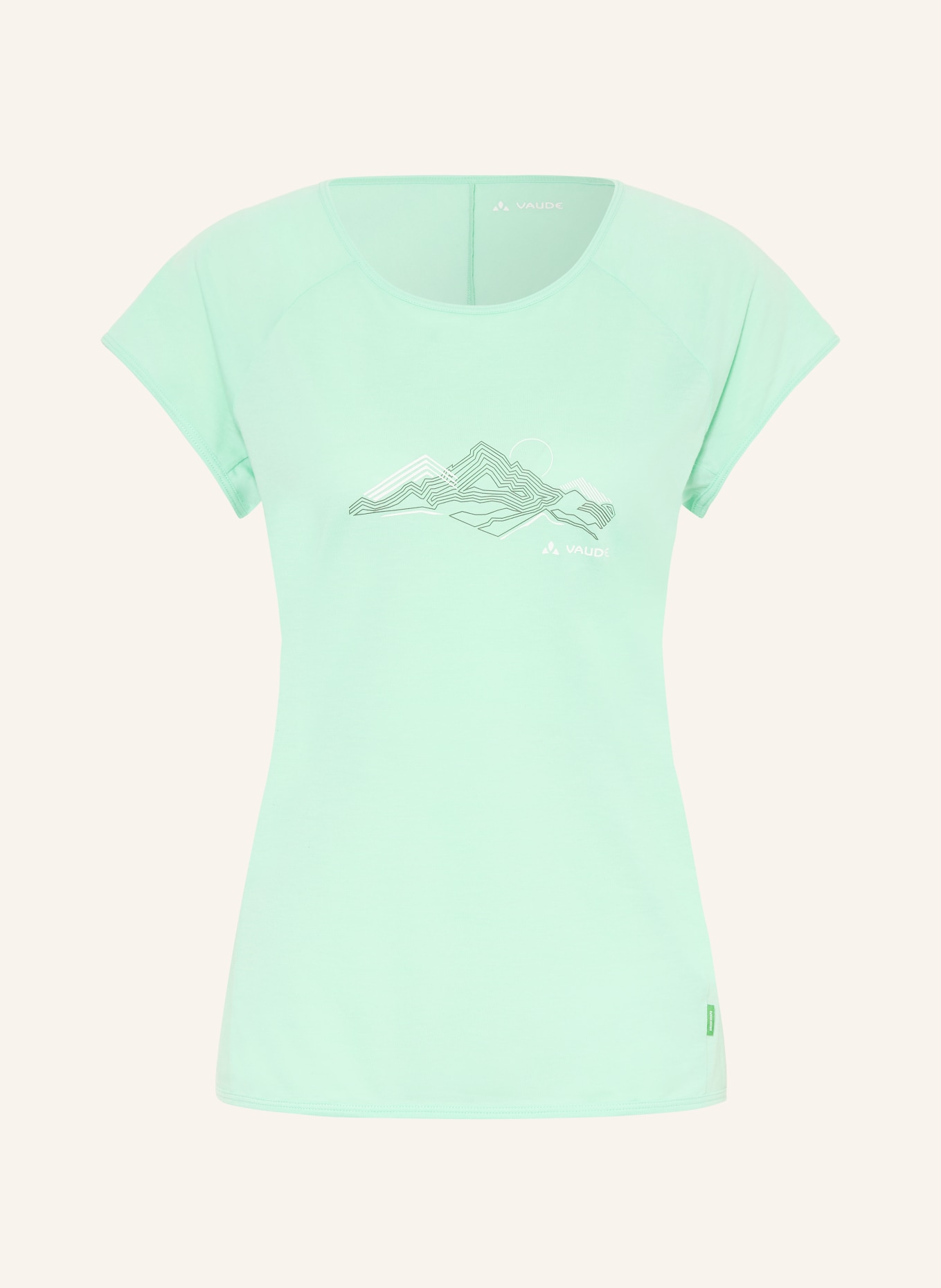 VAUDE T-Shirt TEKOA II: HELLGRÜN