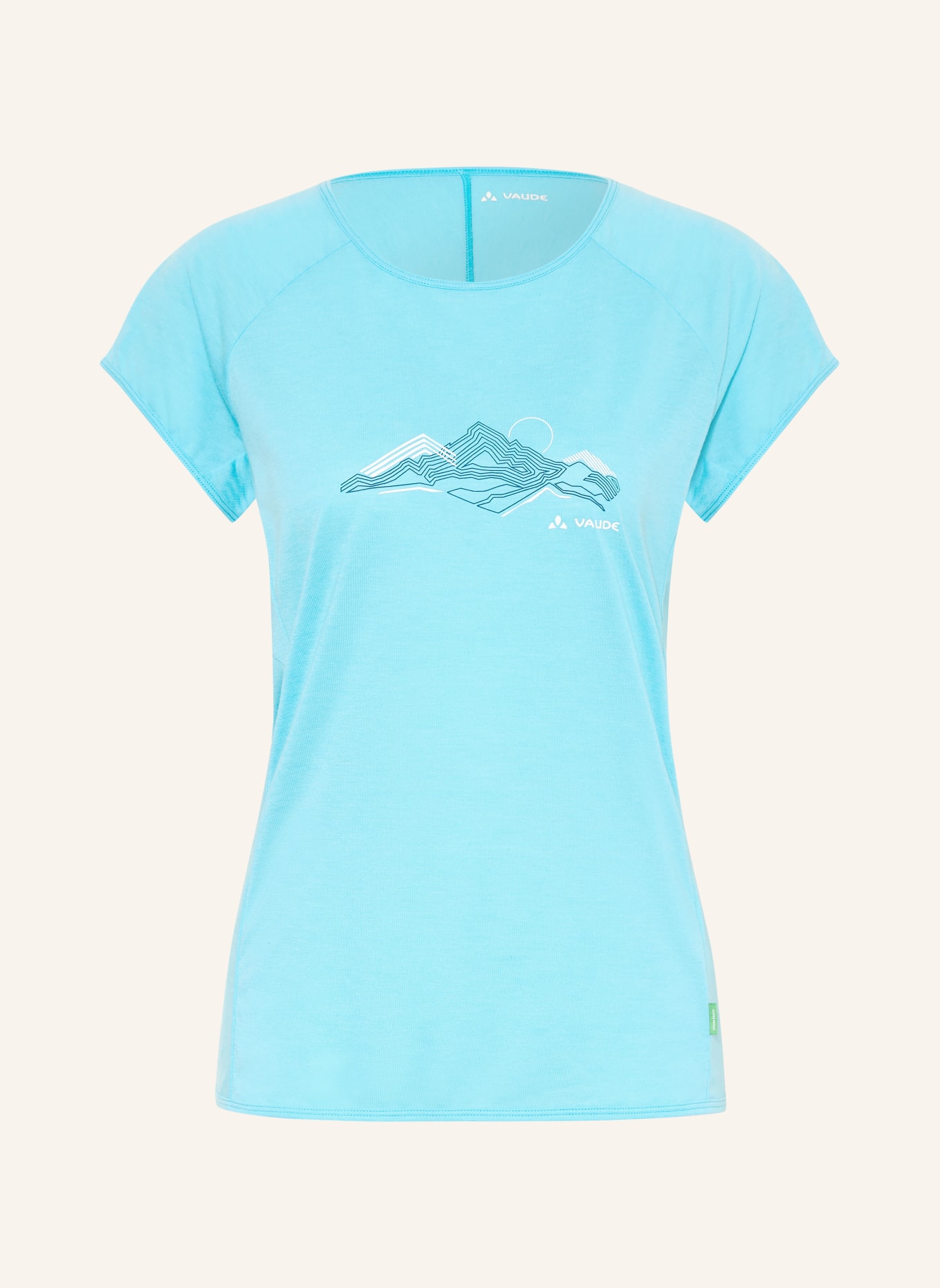 VAUDE T-Shirt TEKOA II: TÜRKIS