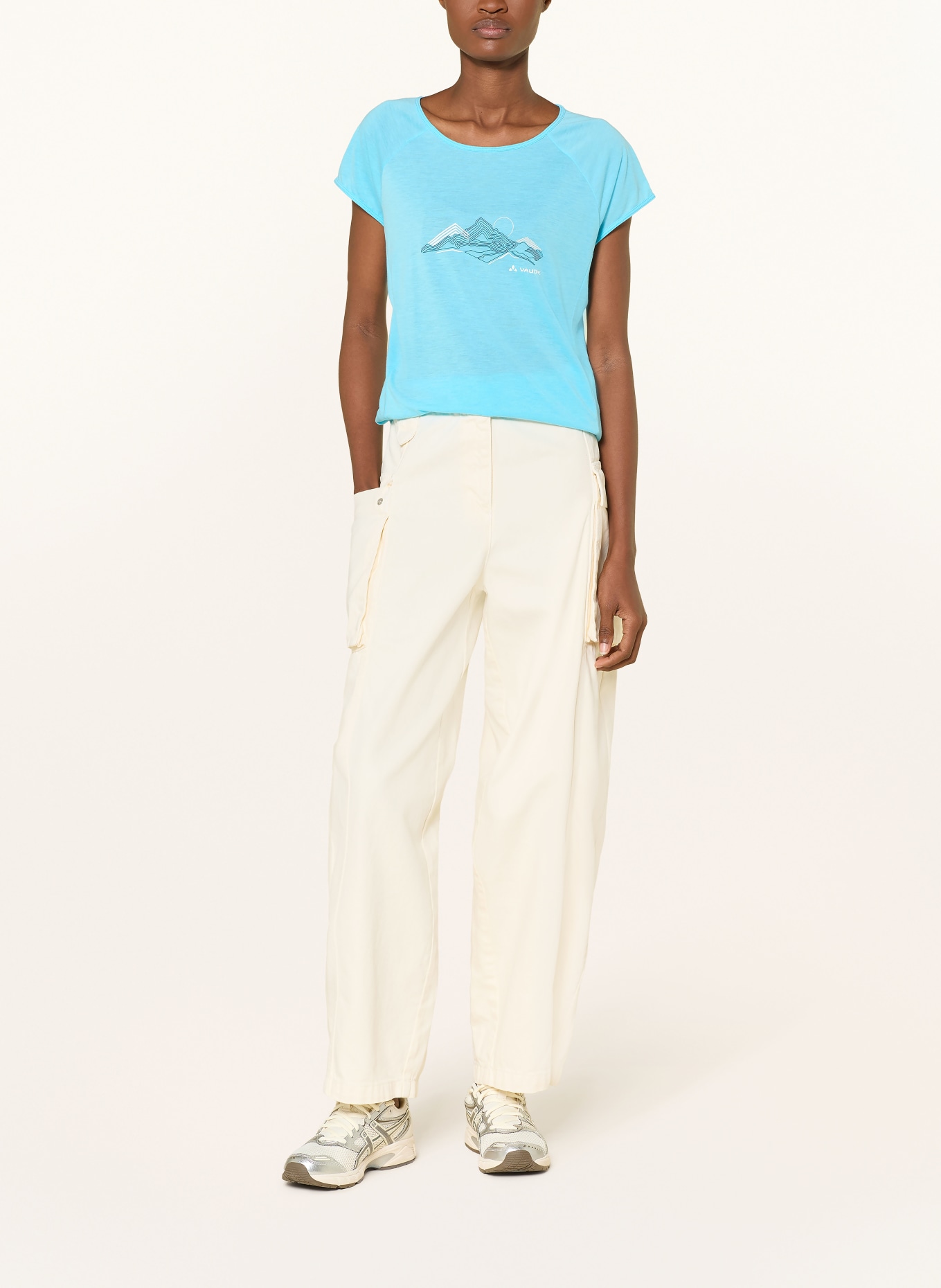 VAUDE T-Shirt TEKOA II: TÜRKIS