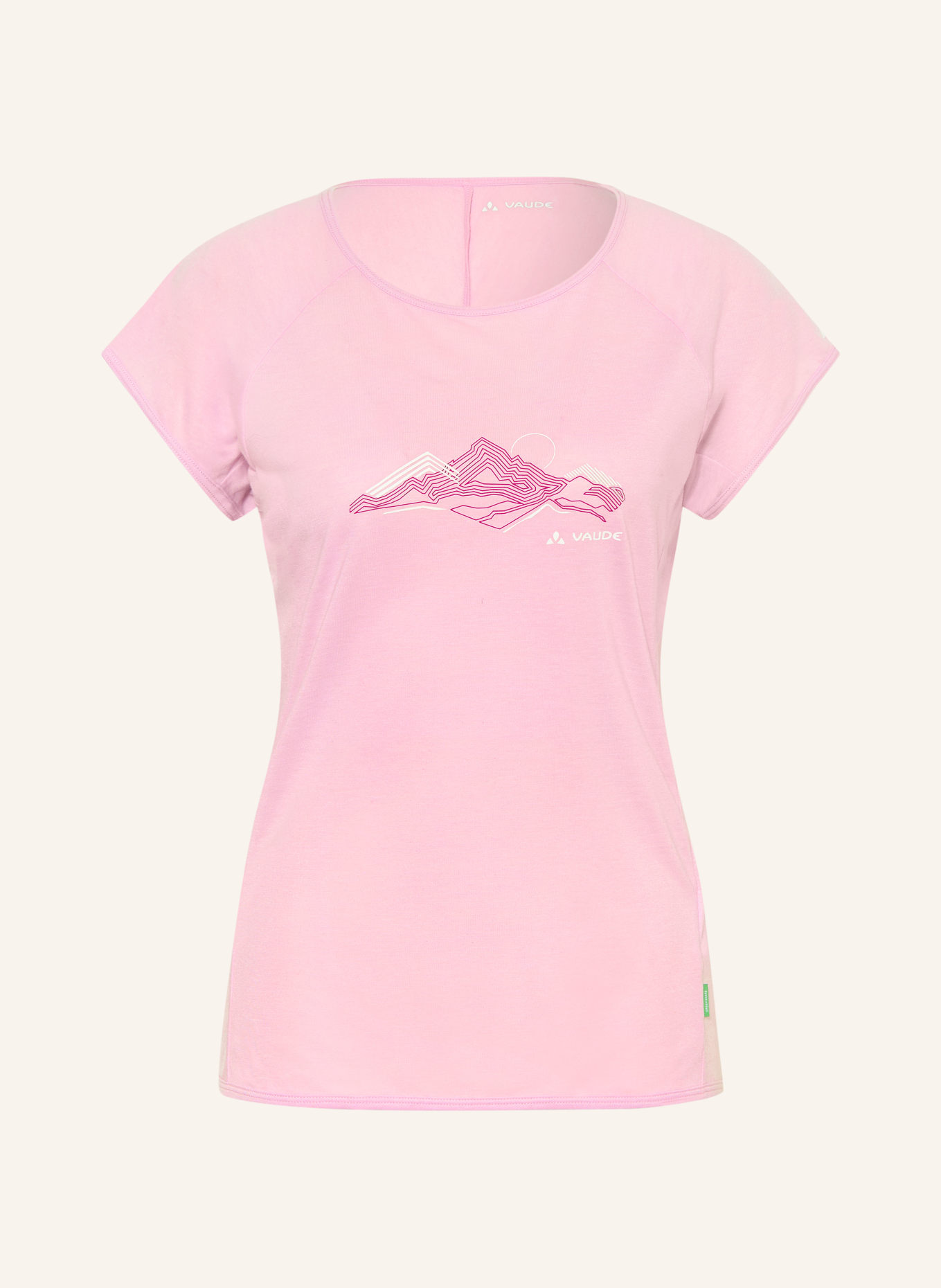 VAUDE T-Shirt TEKOA II: ROSA