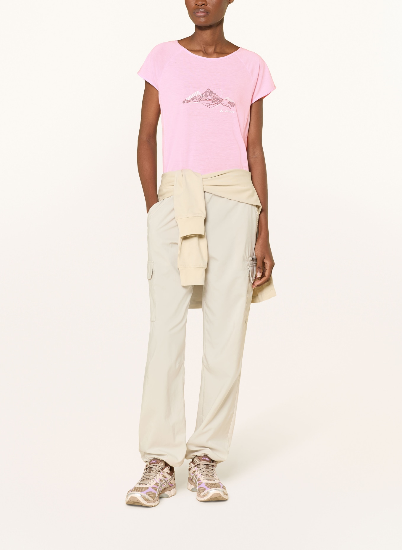 VAUDE T-Shirt TEKOA II: ROSA