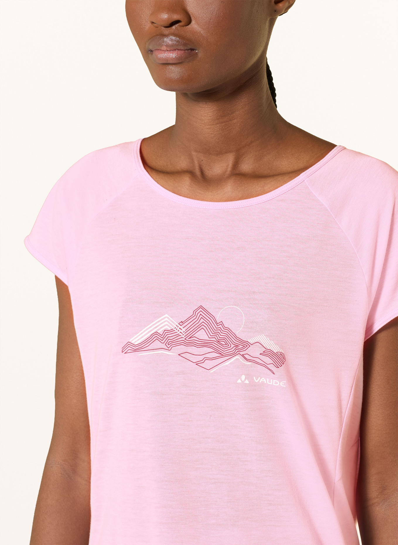 VAUDE T-Shirt TEKOA II: ROSA