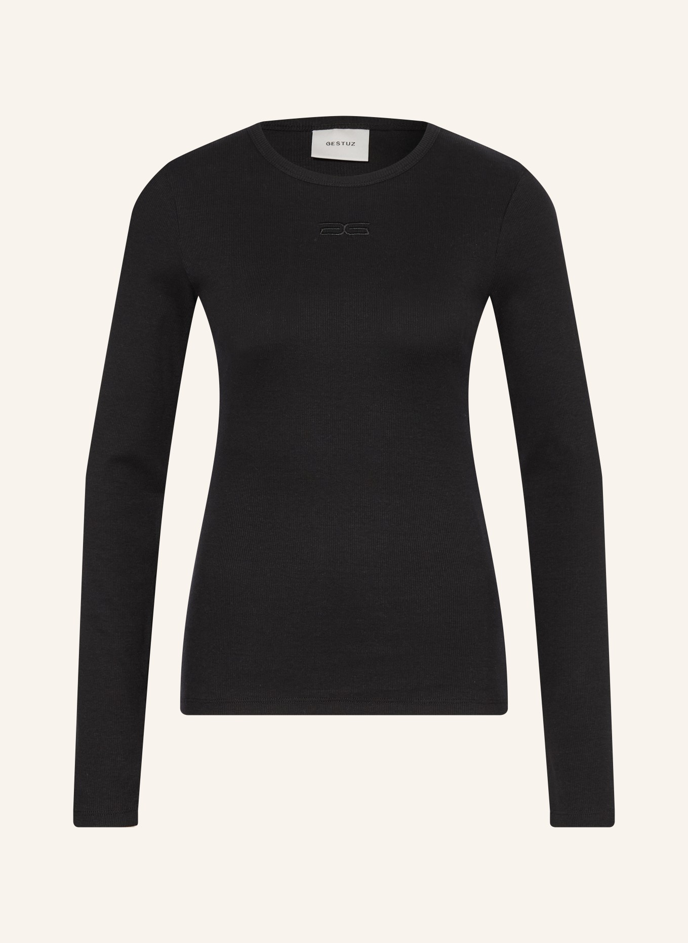 GESTUZ Longsleeve DREWGZ: SCHWARZ