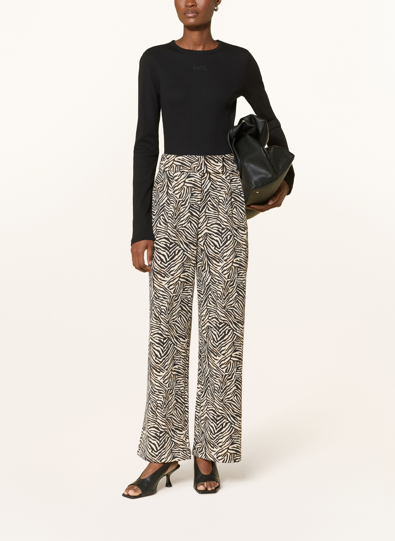 GESTUZ Longsleeve DREWGZ: SCHWARZ