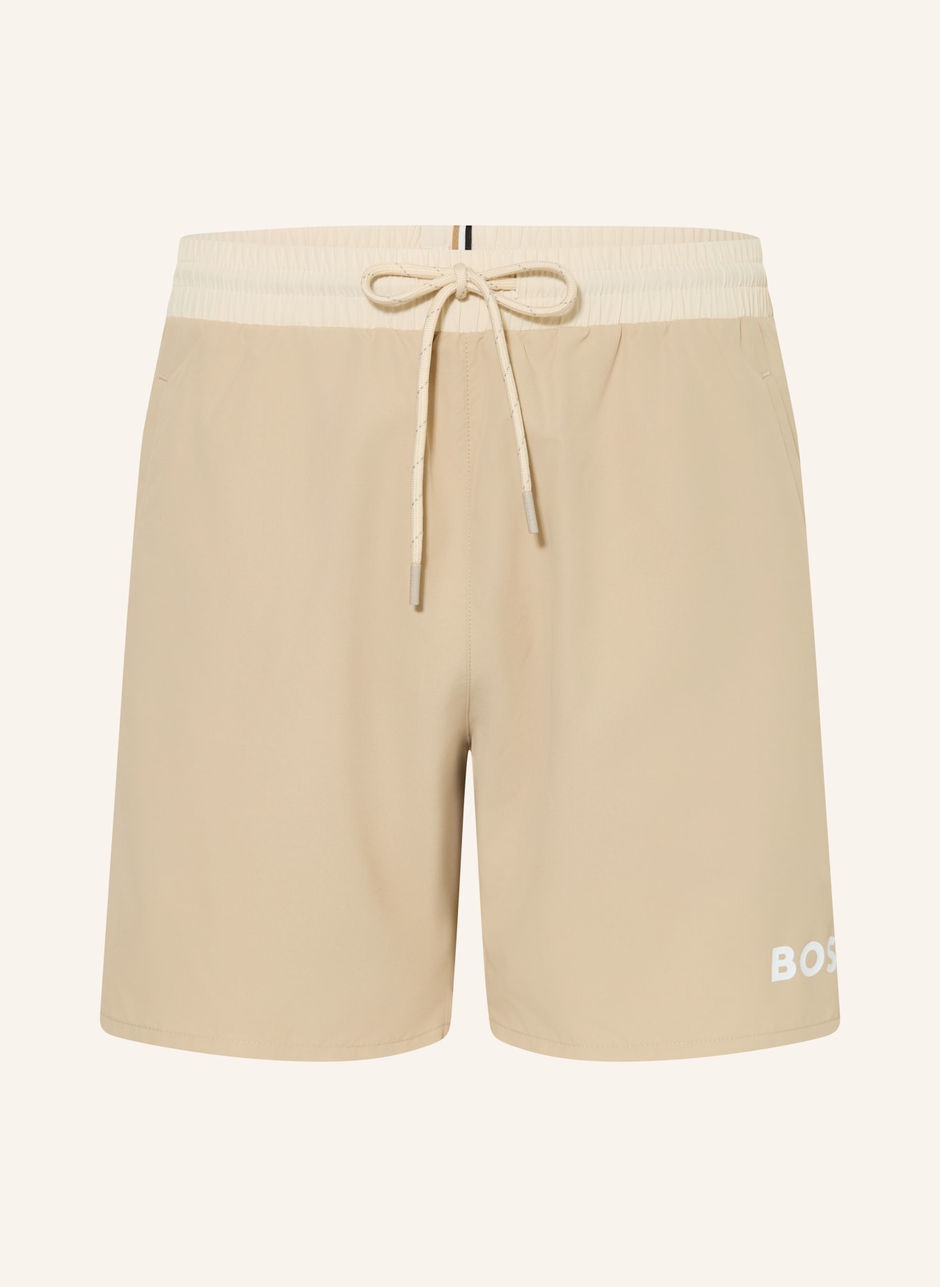 BOSS STARFISH swim shorts: BEIGE