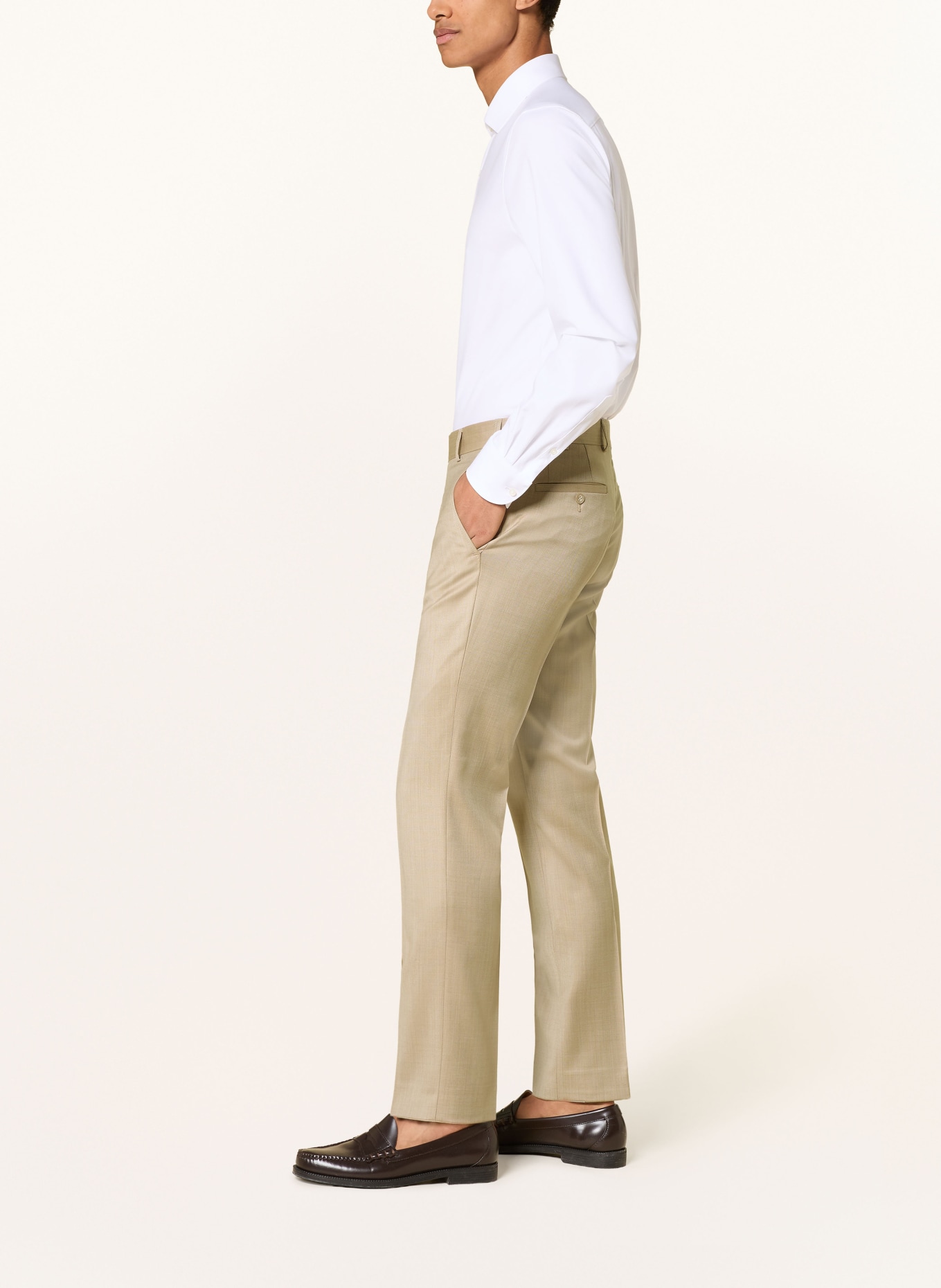 WILVORST Anzughose Extra Slim Fit: 067 beige
