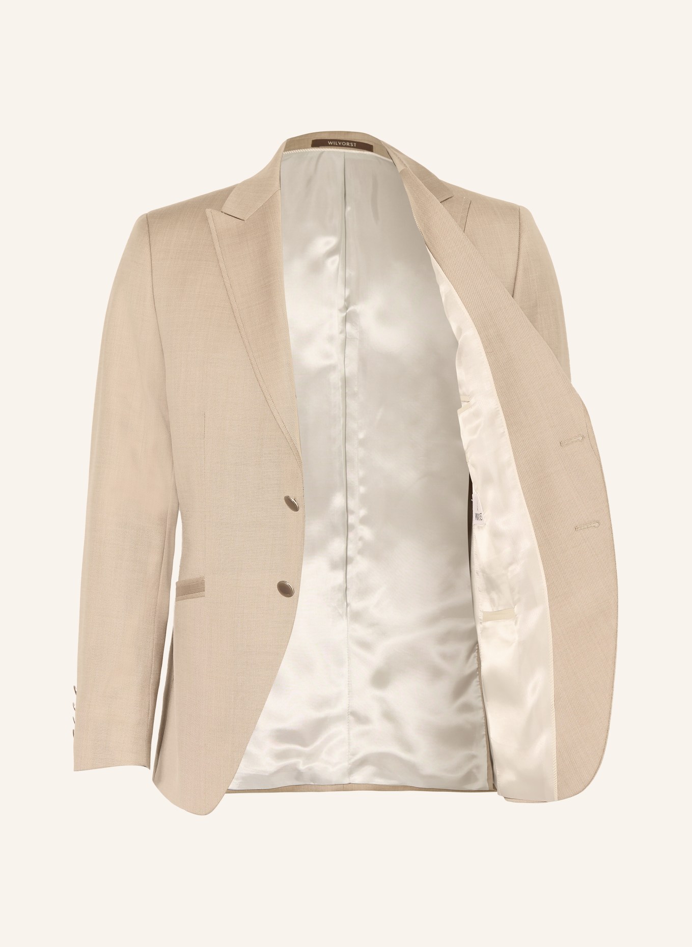 WILVORST Anzugsakko Extra Slim Fit: 067 beige