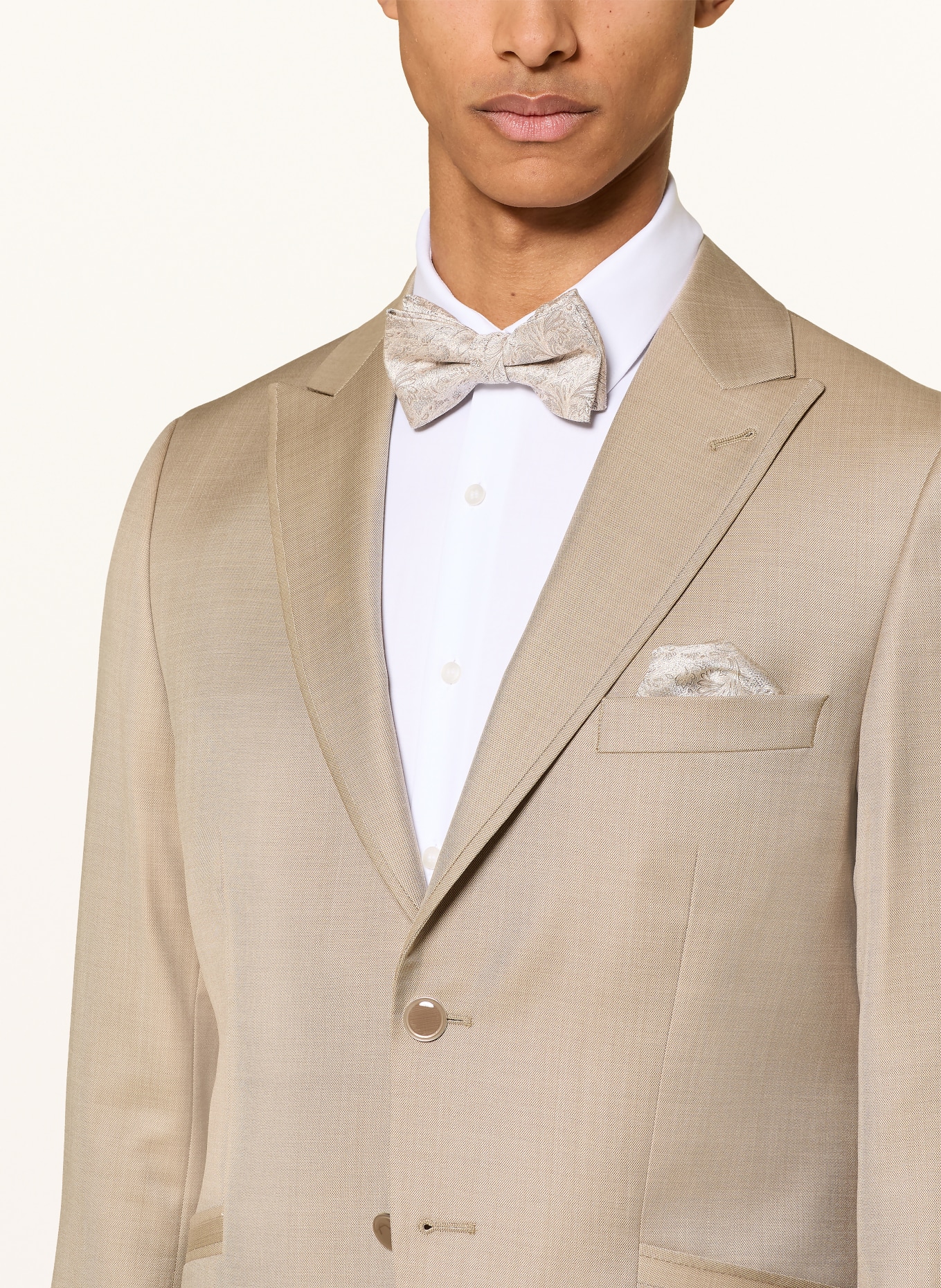 WILVORST Anzugsakko Extra Slim Fit: 067 beige