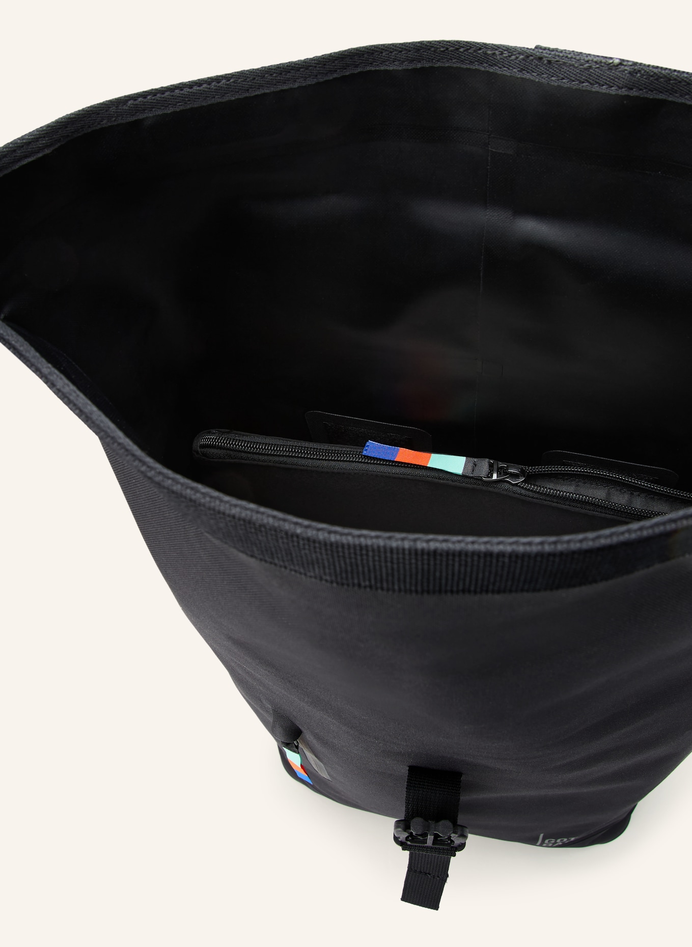 GOT BAG Rucksack ROLLTOP LITE 2.0: SCHWARZ