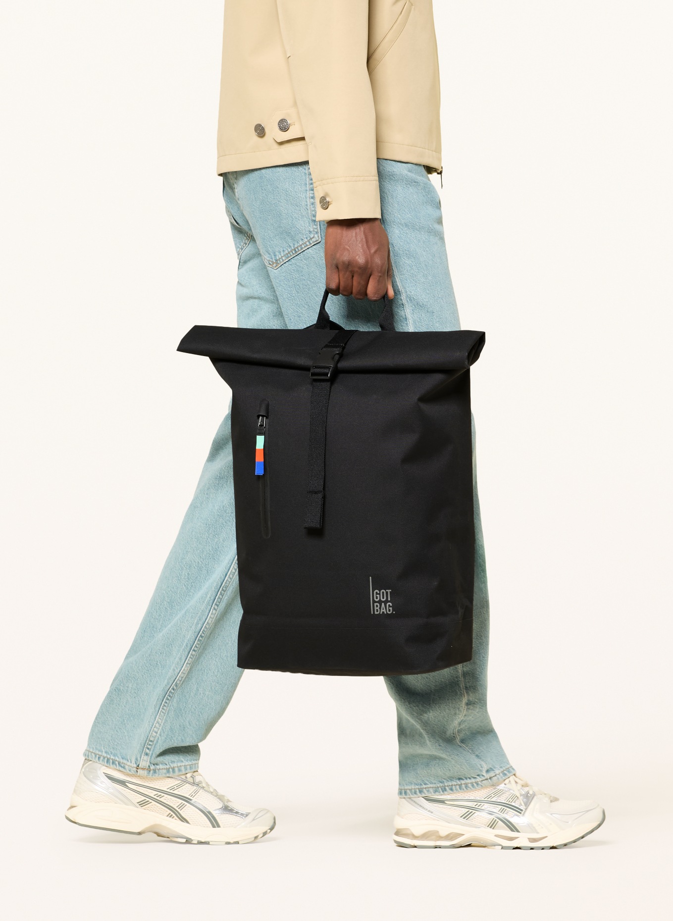 GOT BAG Backpack ROLLTOP LITE 2.0: BLACK