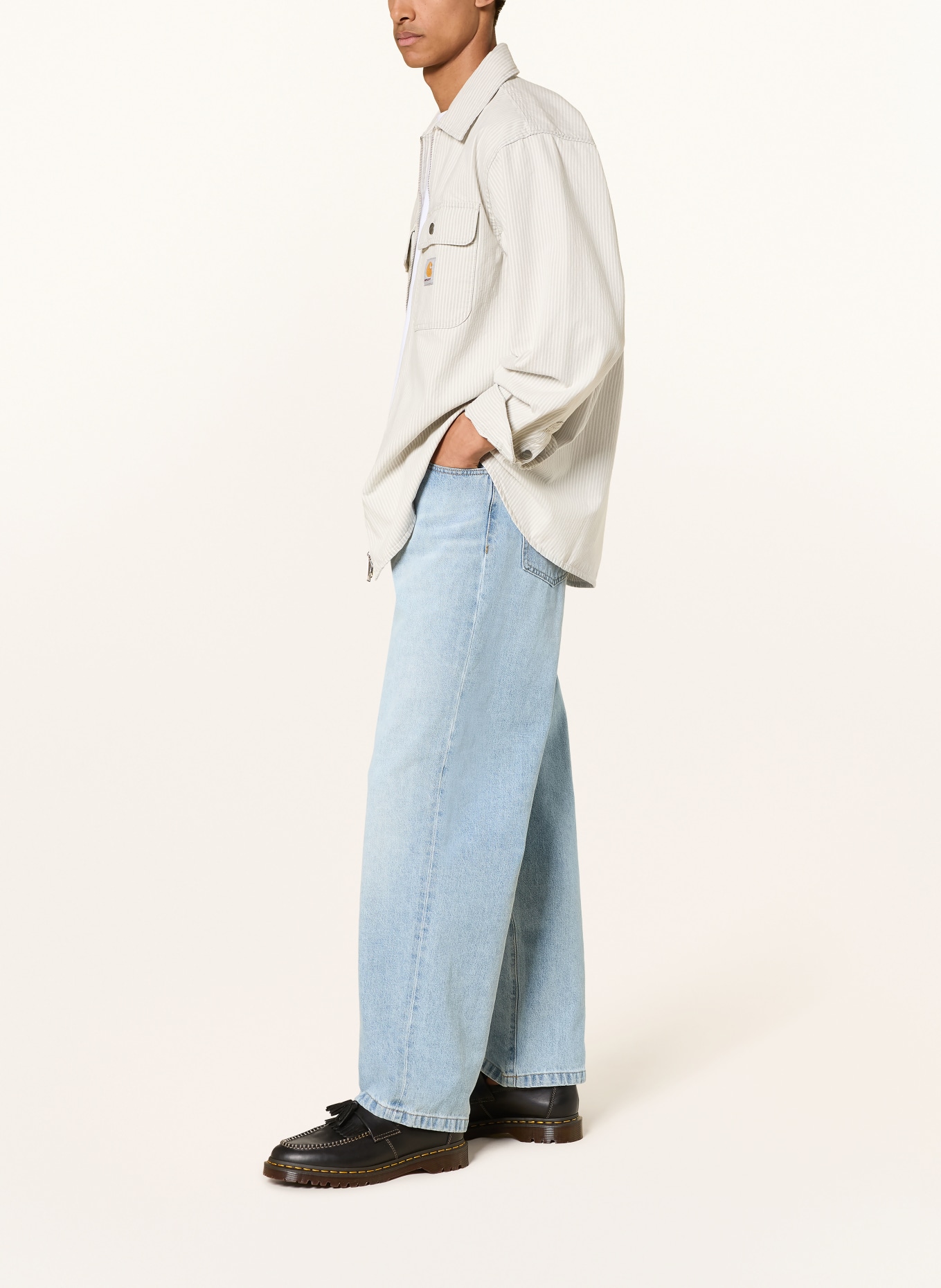 carhartt WIP Jeans LANDON Coupe ample et fuselée: 01WU BLUE