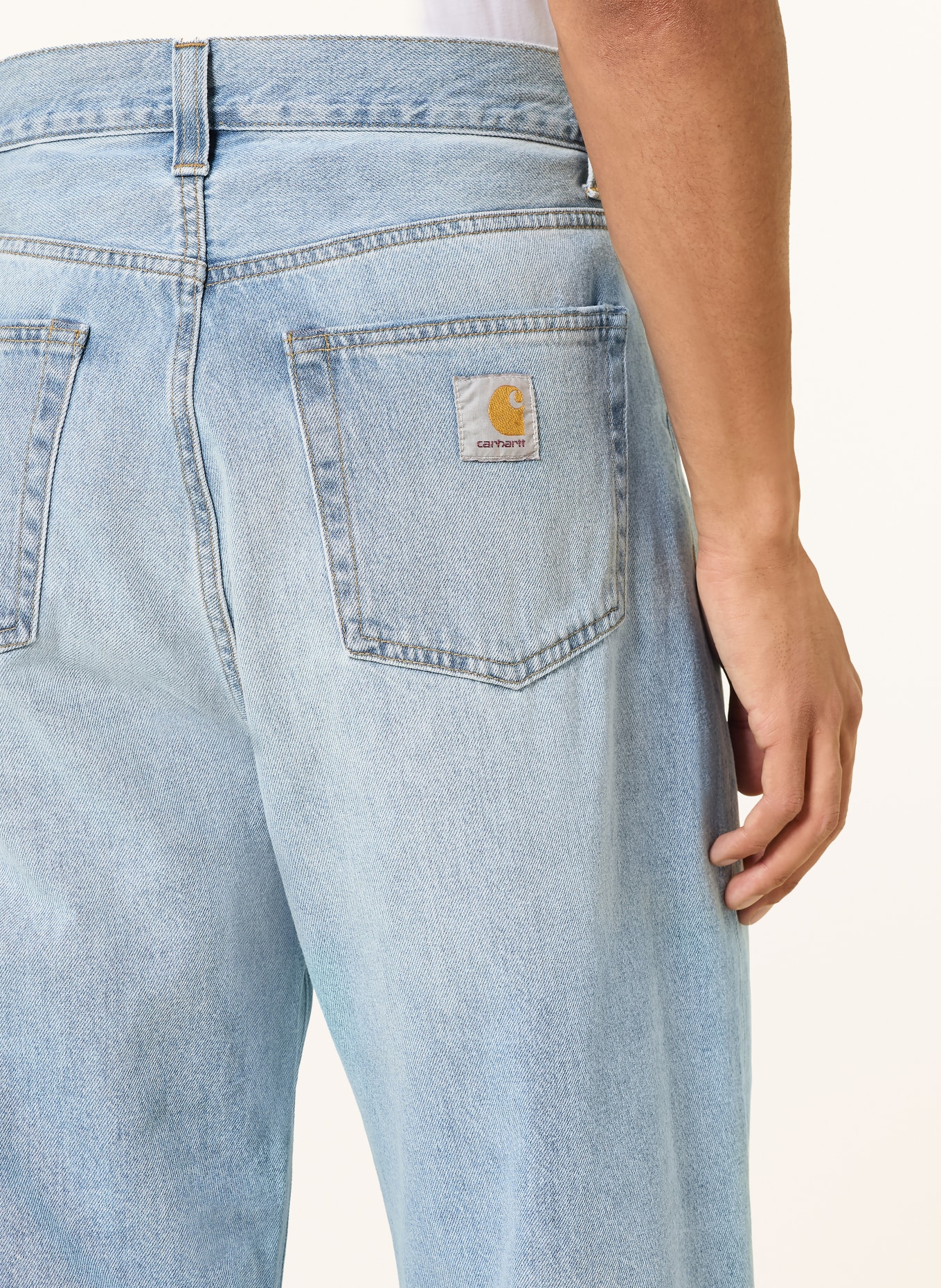 carhartt WIP Jeans LANDON Coupe ample et fuselée: 01WU BLUE