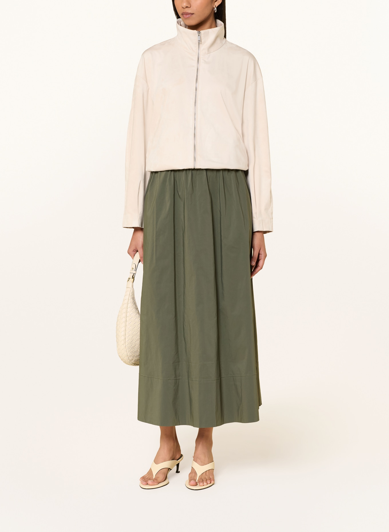 NEO NOIR Skirt YARA: KHAKI