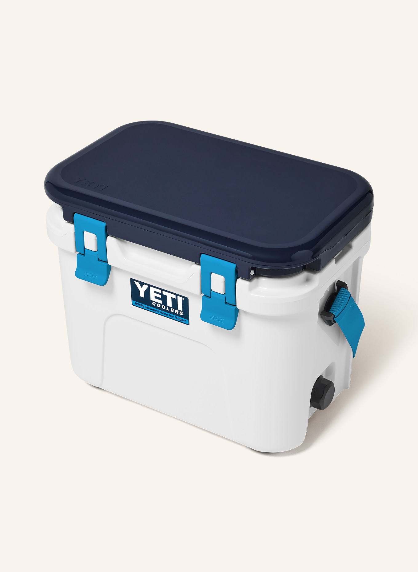 YETI Kühlbox ROADIE® 15: WEISS / BLAU