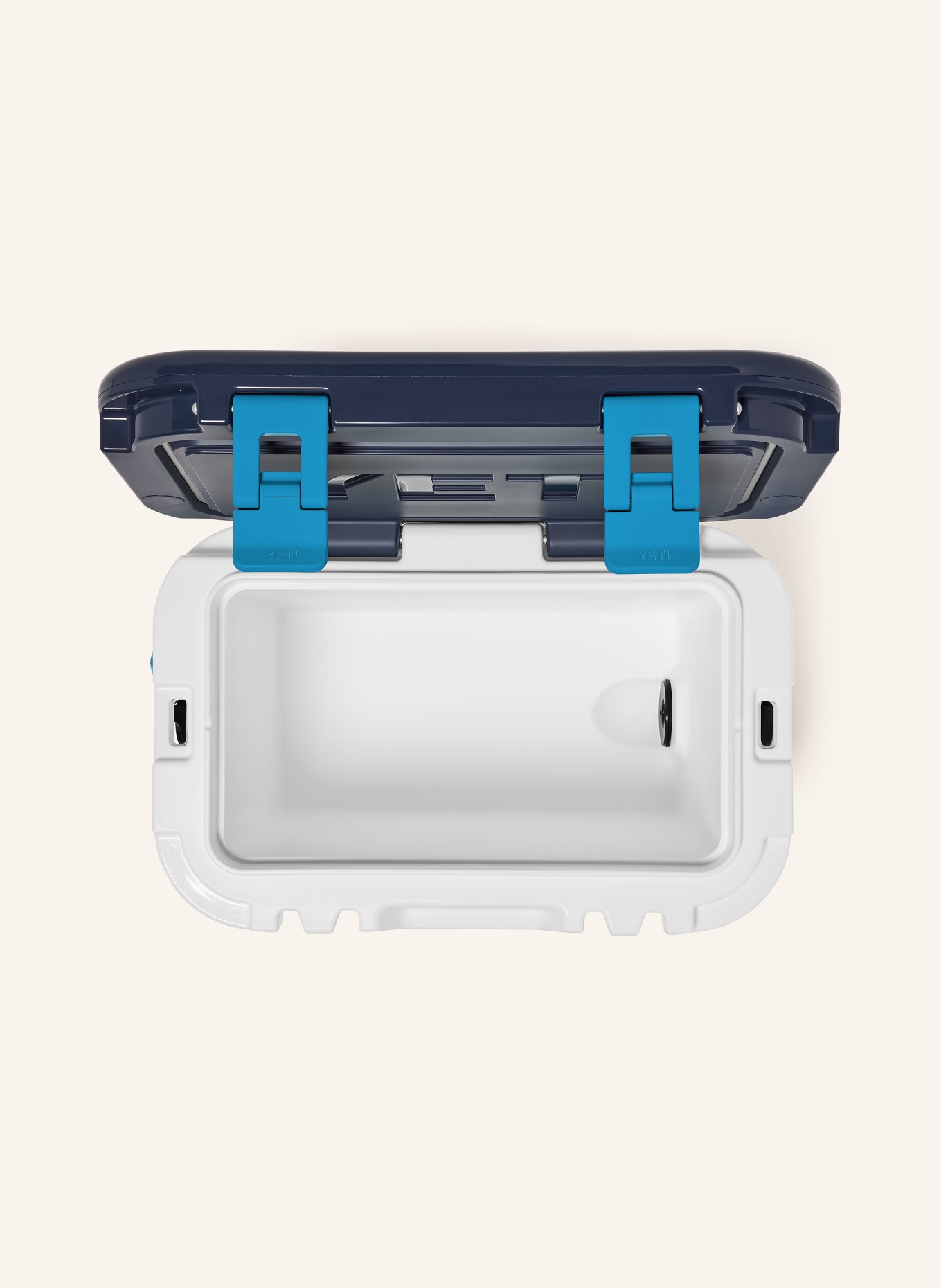 YETI Kühlbox ROADIE® 15: WEISS / BLAU