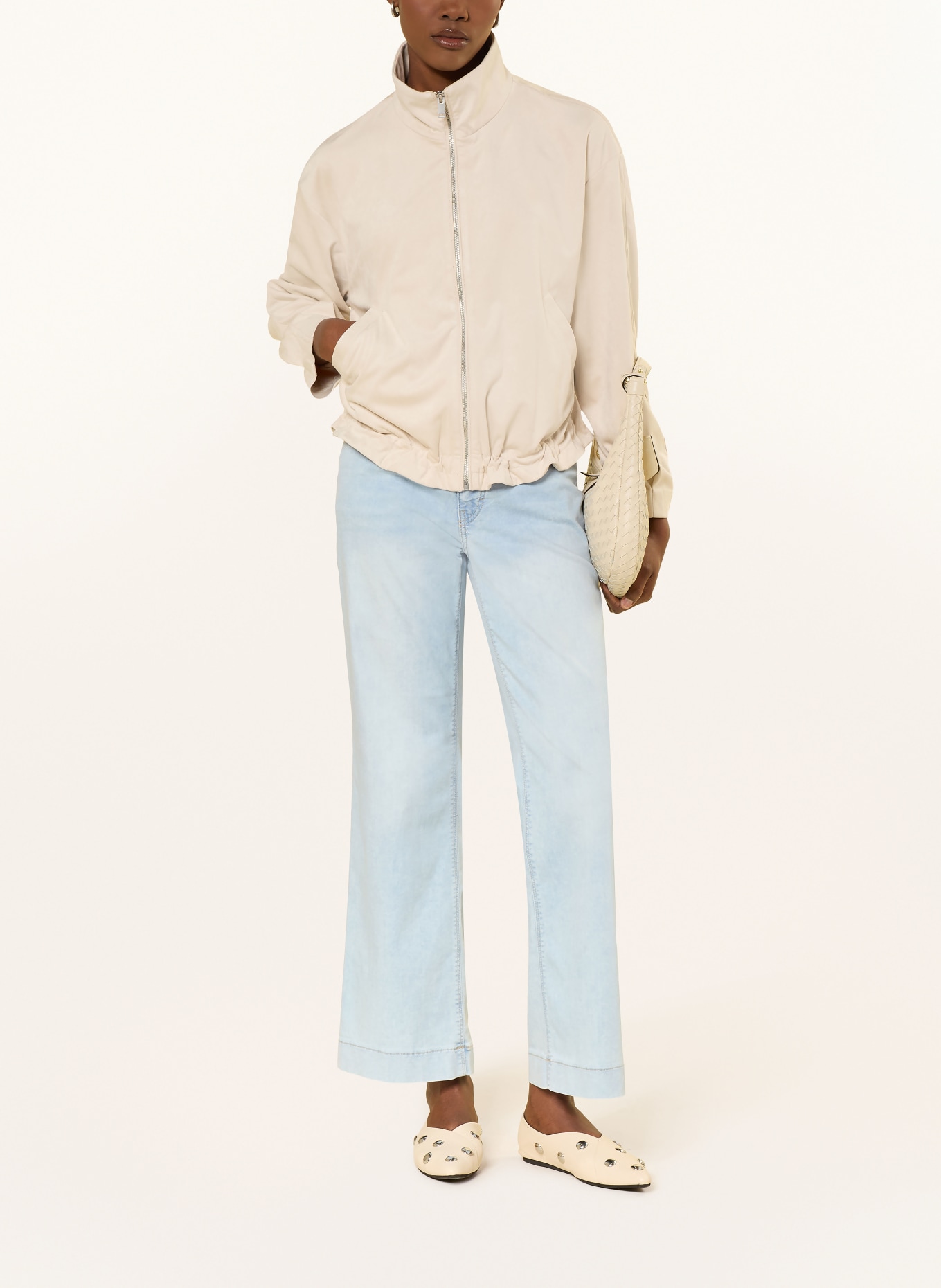 MAC Wide Leg Jeans DREAM: D237 light azure blue