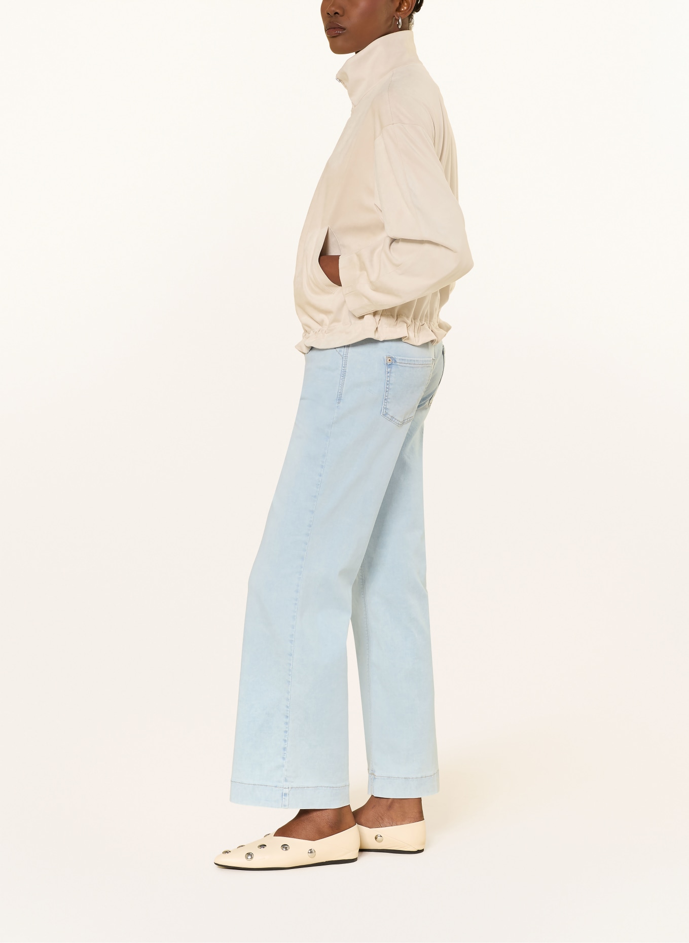 MAC Wide Leg Jeans DREAM: D237 light azure blue