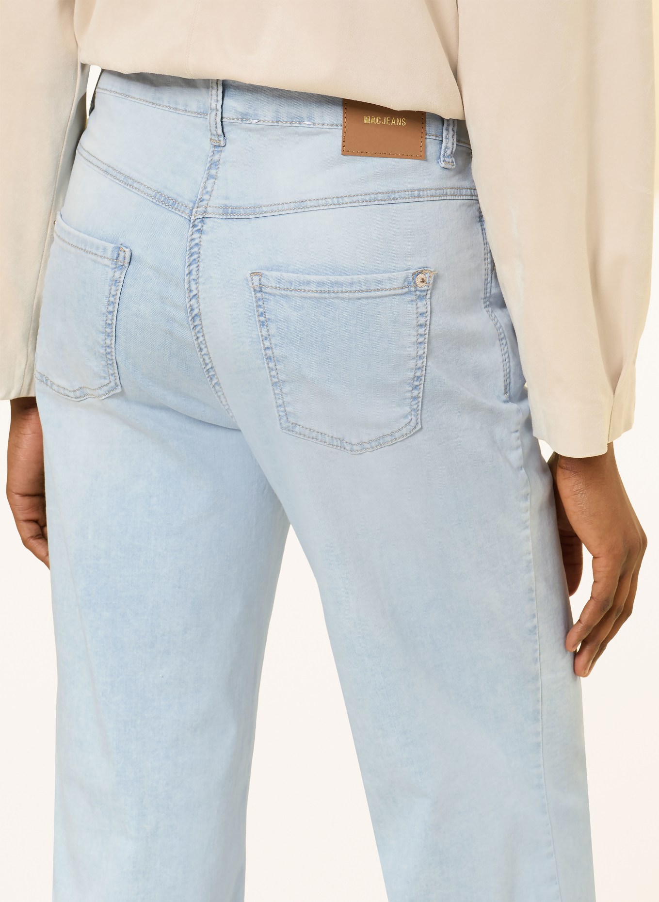 MAC Wide Leg Jeans DREAM: D237 light azure blue