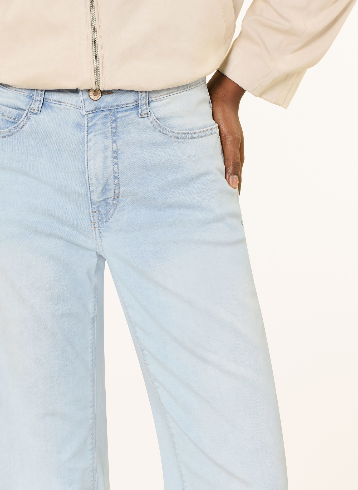 MAC Wide Leg Jeans DREAM: D237 light azure blue
