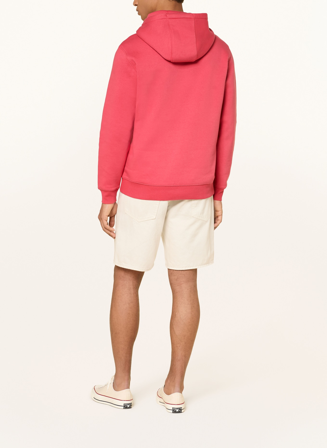 TOMMY JEANS Hoodie: HELLROT