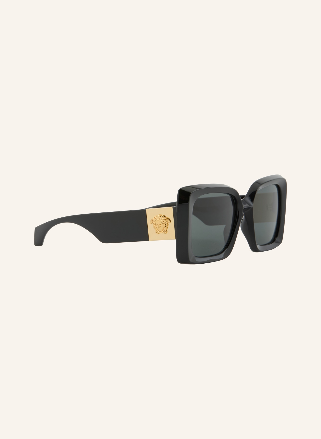 VERSACE Okulary przeciwsłoneczne VE4467U: CZARNY/ CIEMNOSZARY