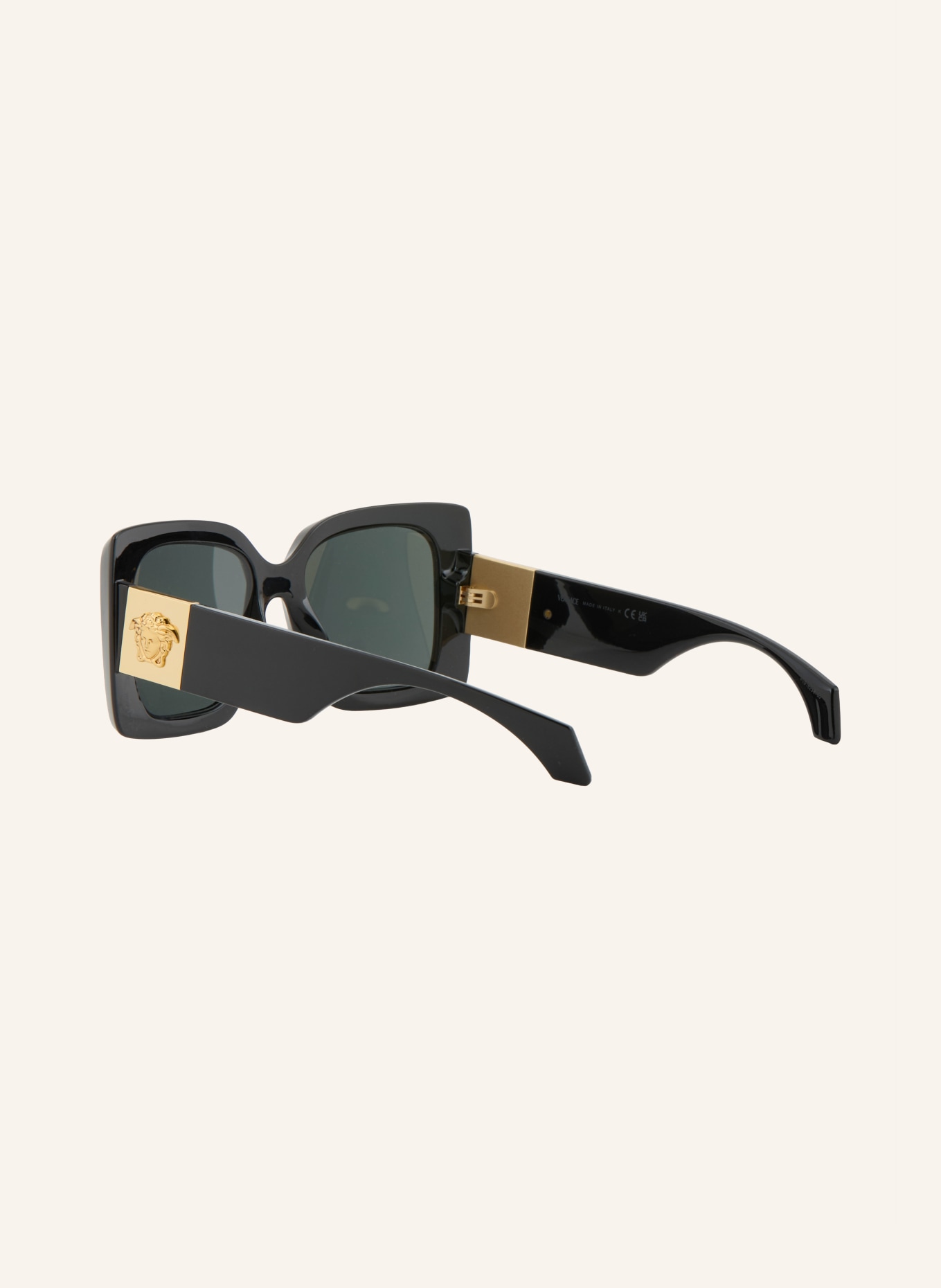 VERSACE Okulary przeciwsłoneczne VE4467U: CZARNY/ CIEMNOSZARY
