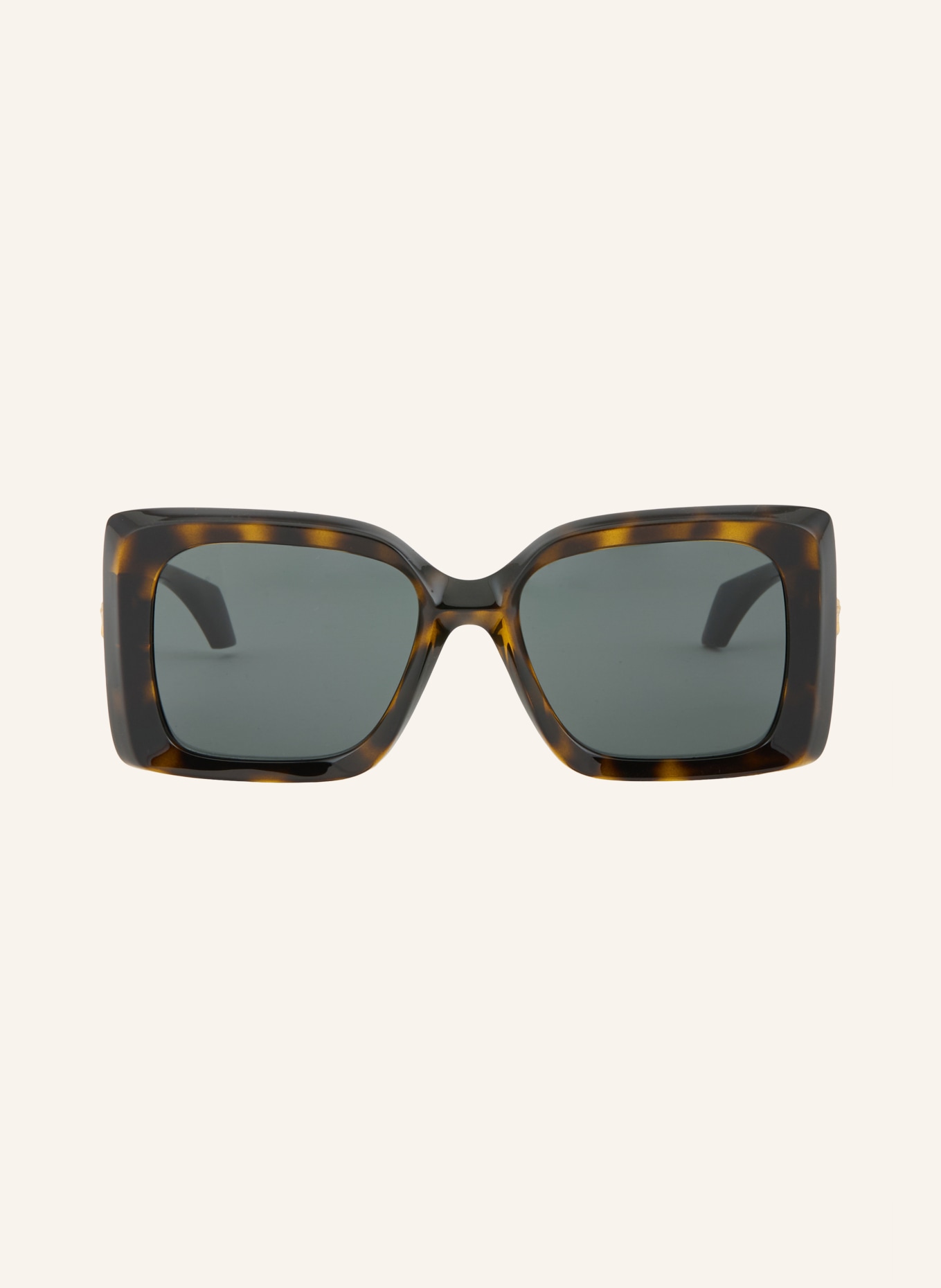 VERSACE Okulary przeciwsłoneczne VE4467U: HAVANA/ CIEMNOSZARY