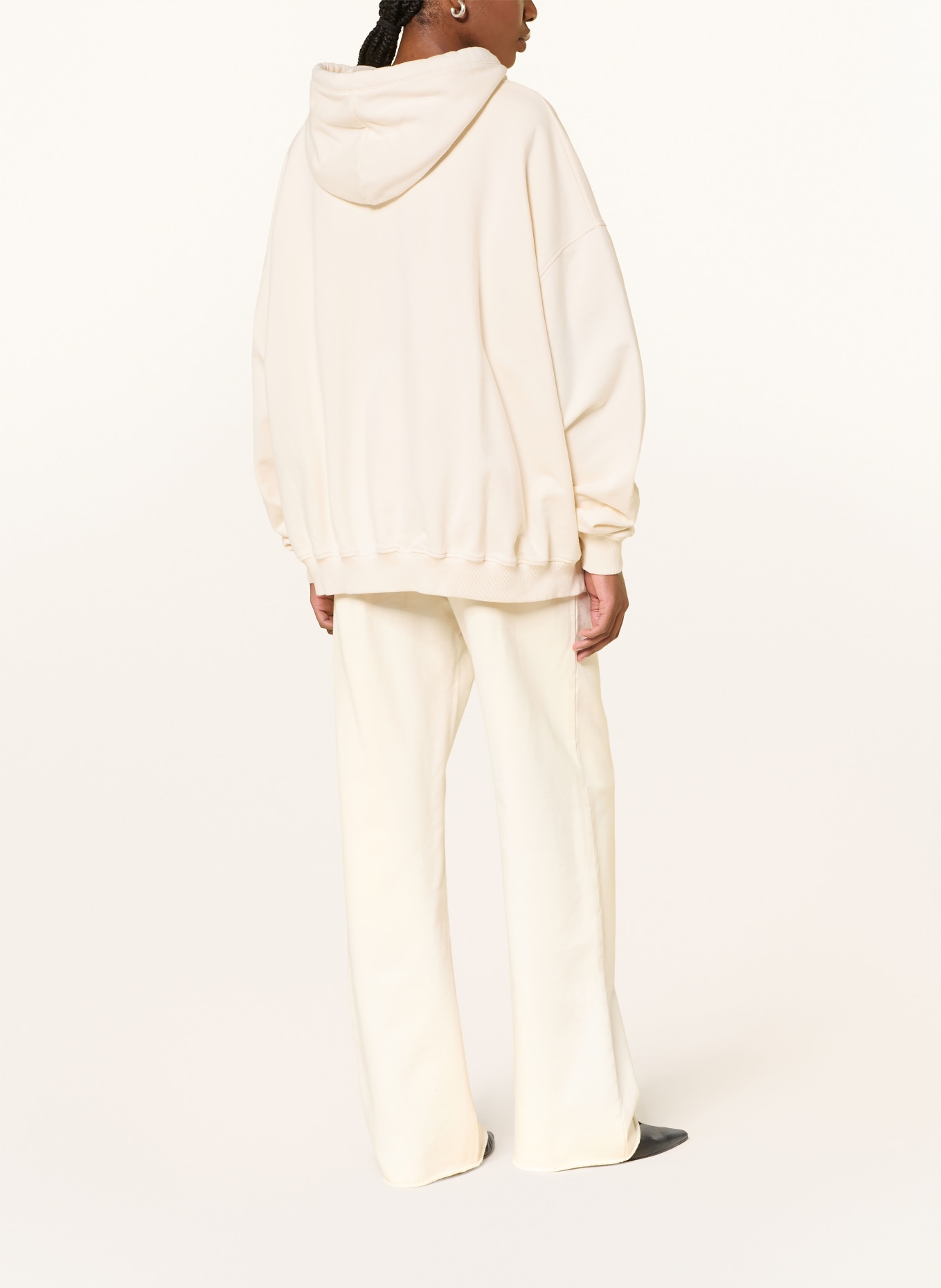 black palms Oversized hoodie HONEY 1.0: CREAM
