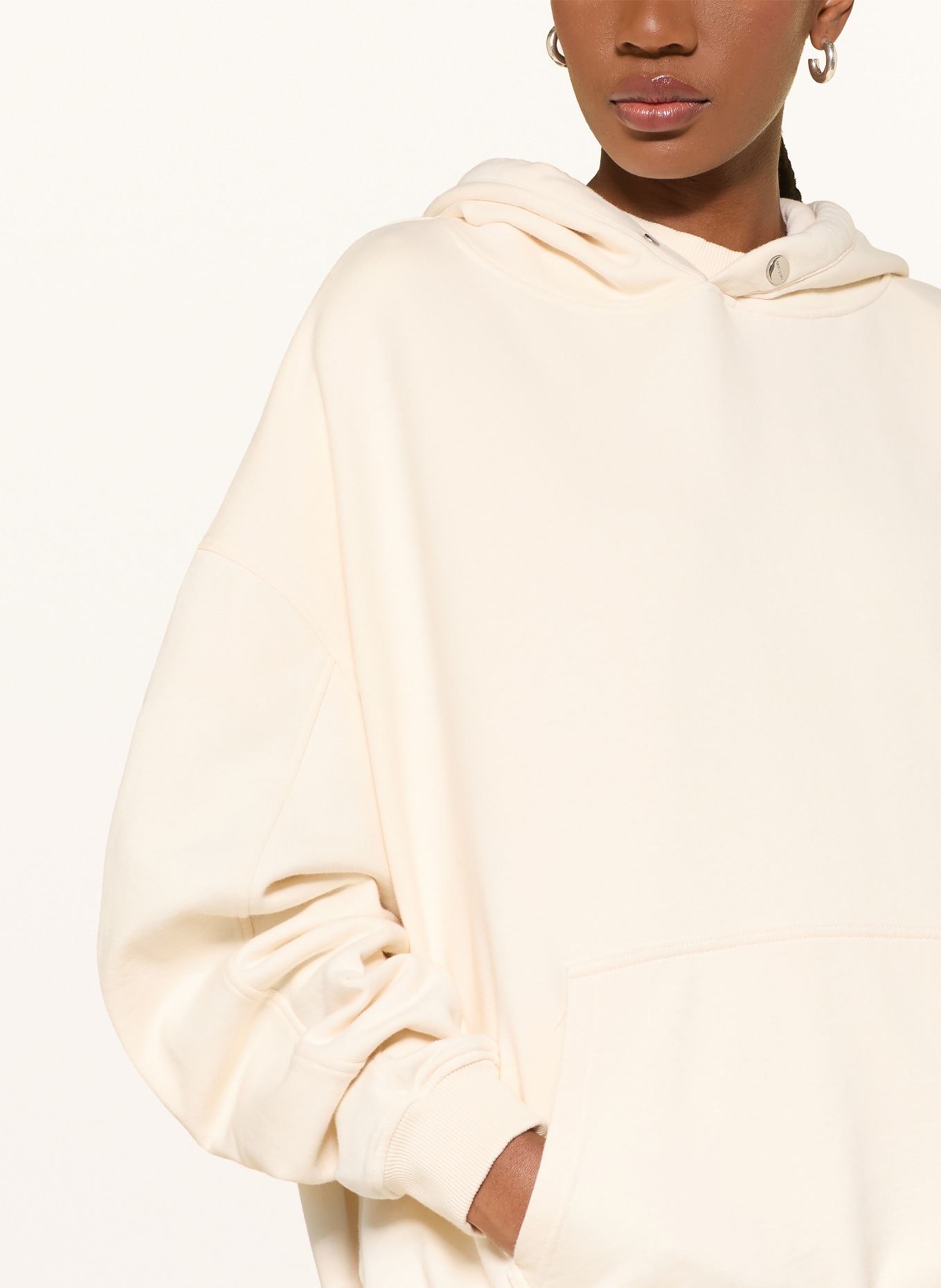 black palms Oversized hoodie HONEY 1.0: CREAM