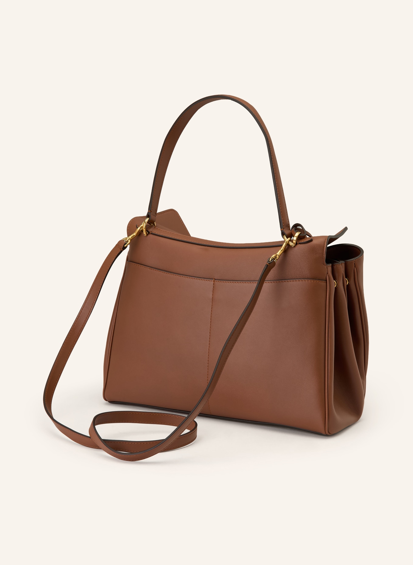 BALENCIAGA Handtasche RODEO MEDIUM: BRAUN