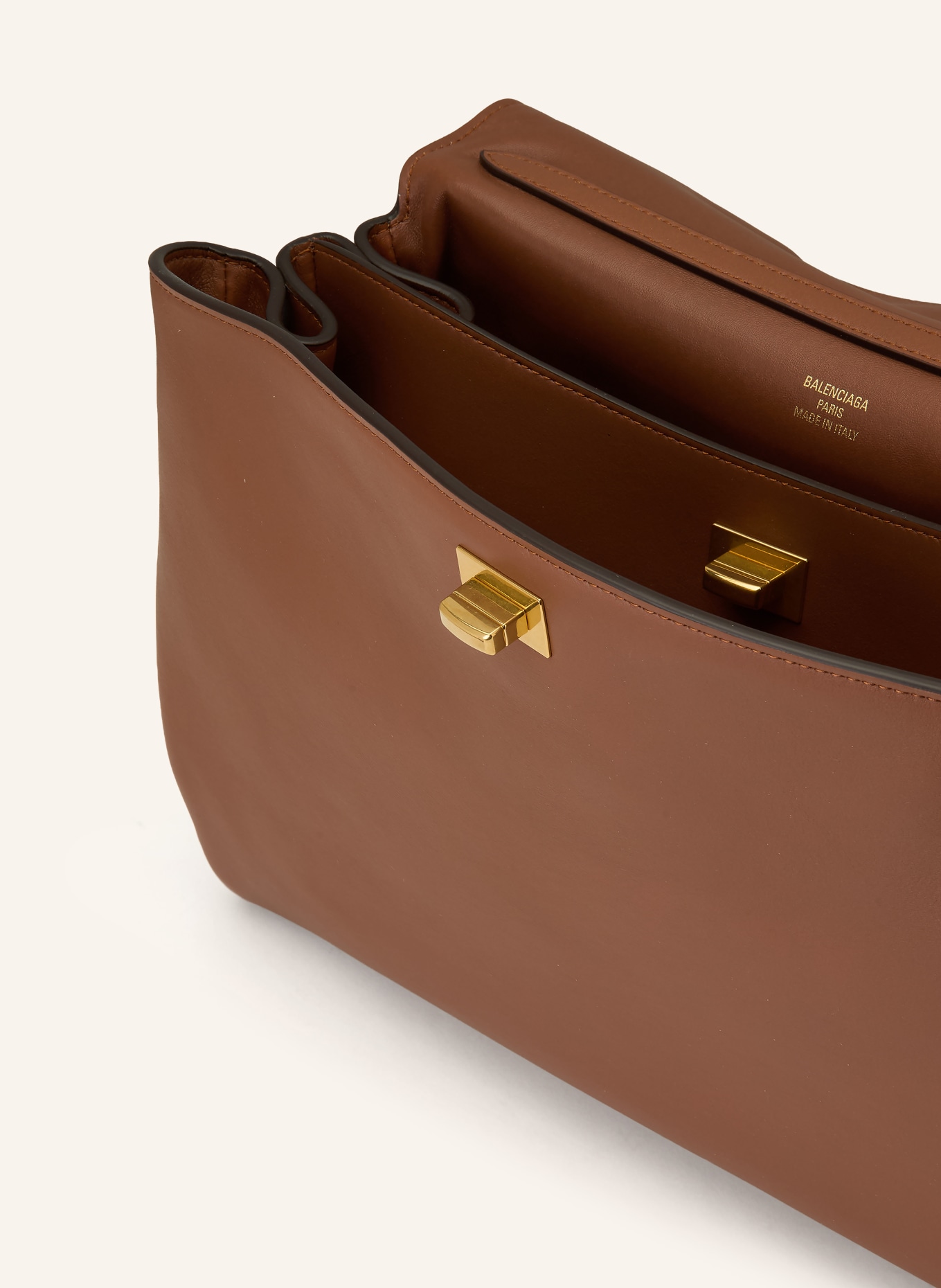 BALENCIAGA Handtasche RODEO MEDIUM: BRAUN