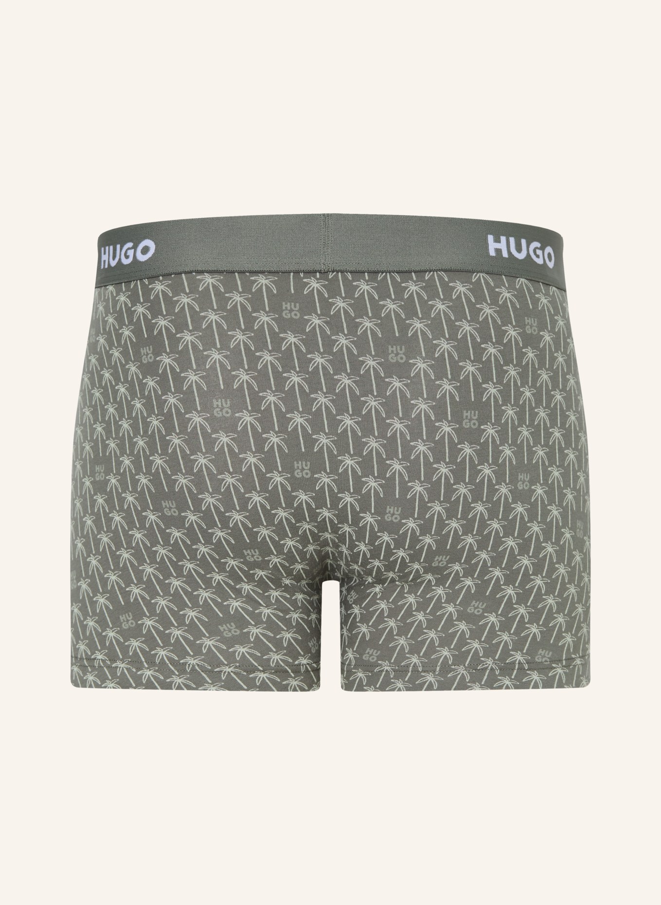 HUGO Bokserki, 3 szt.: KHAKI / BIAŁY / CZARNY