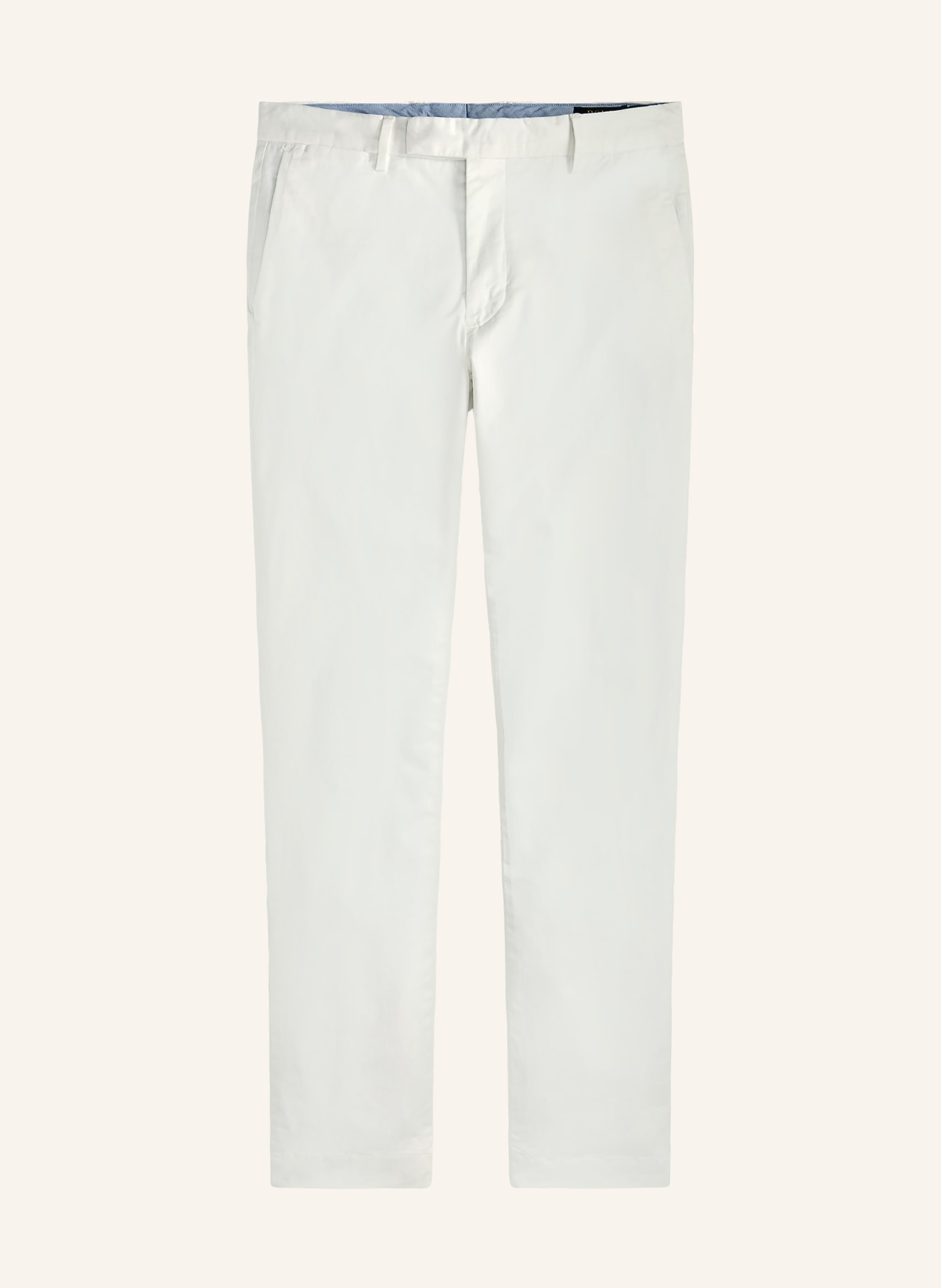 POLO RALPH LAUREN Pantalon chino slim fit: BLANC