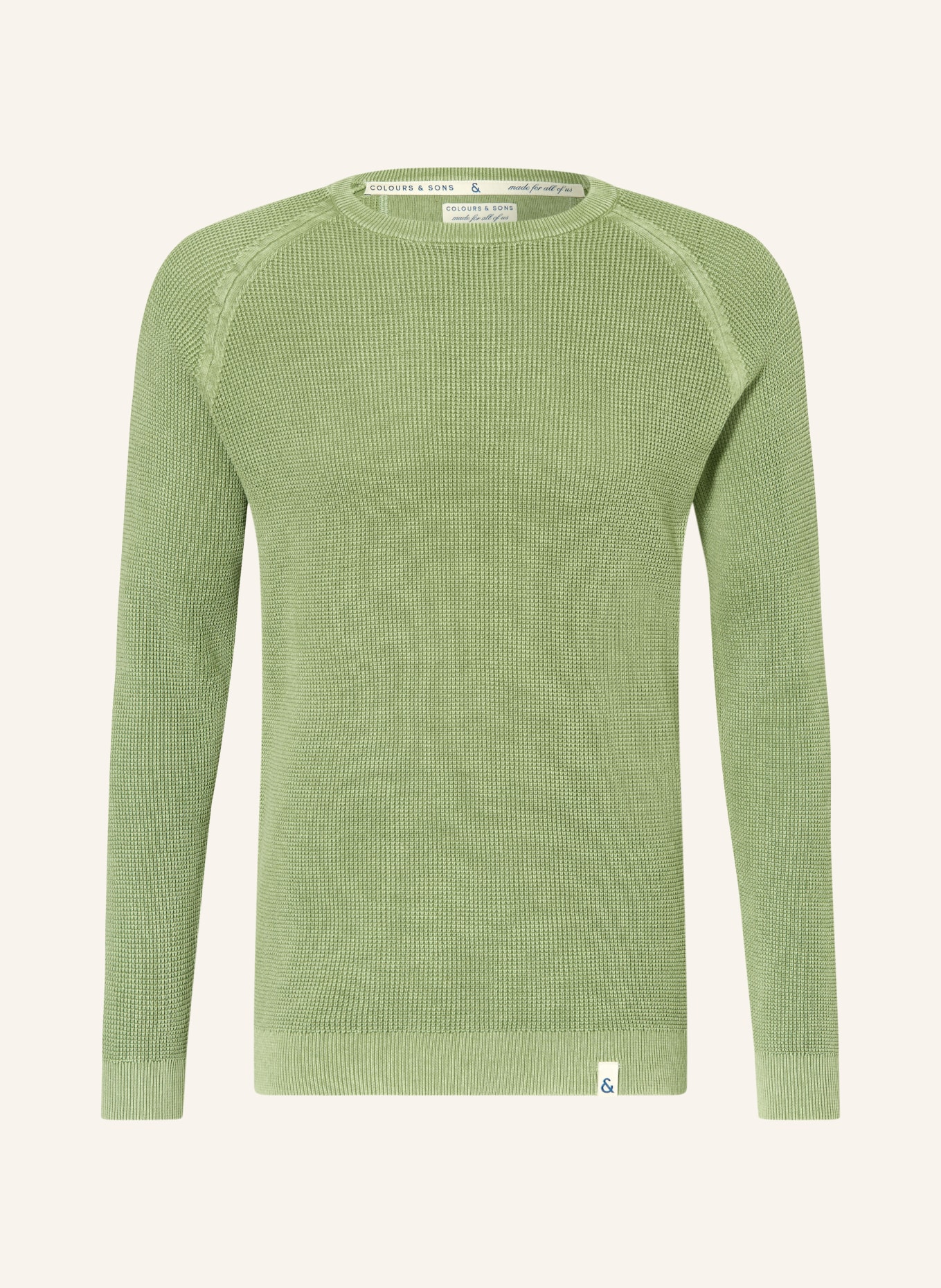 COLOURS & SONS Pullover: GRÜN