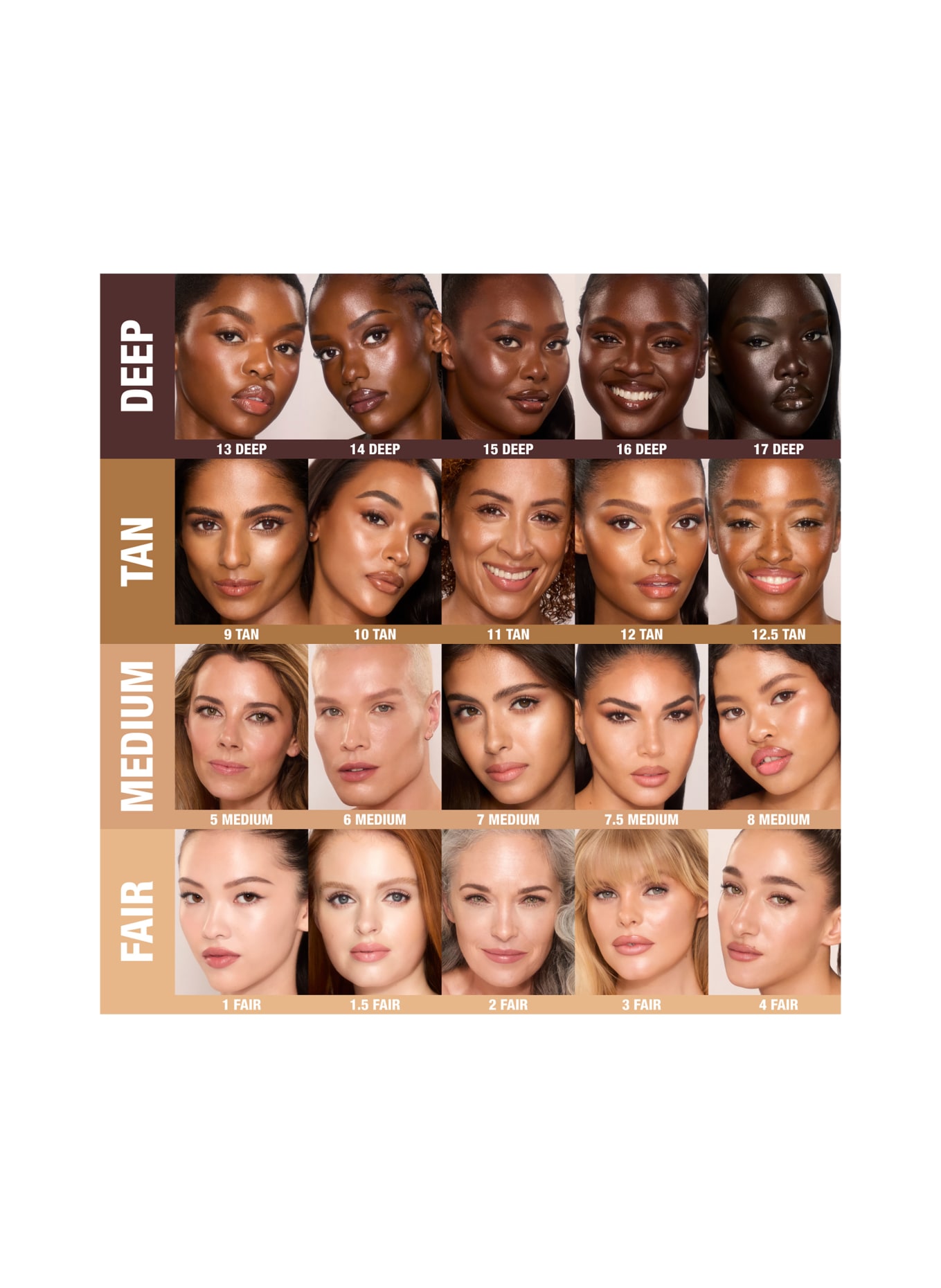 Charlotte Tilbury UNREAL SKIN SHEER GLOW TINT: 14 DEEP