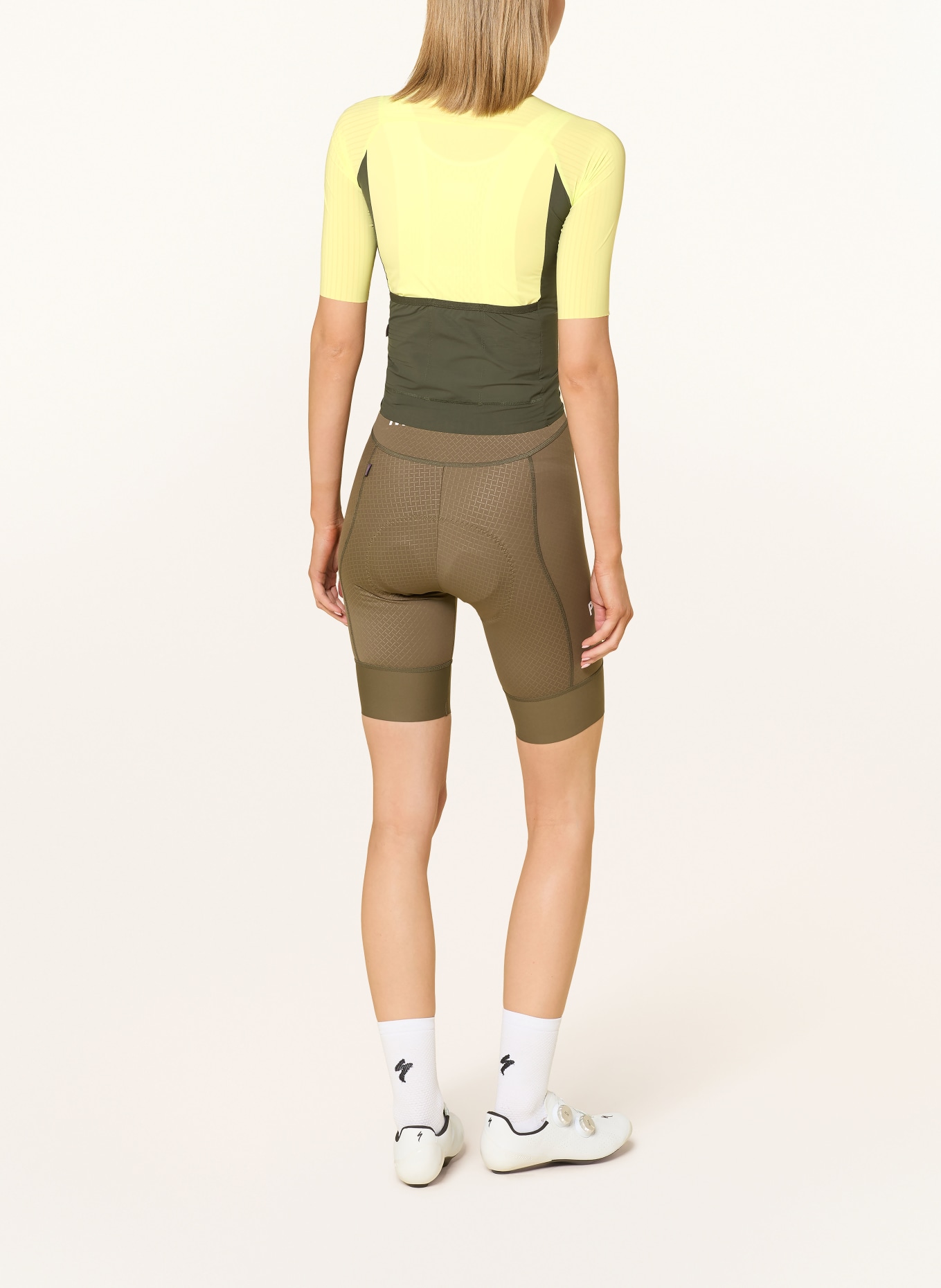 PAS NORMAL STUDIOS Radtrikot MECHANISM PRO: HELLGELB / KHAKI