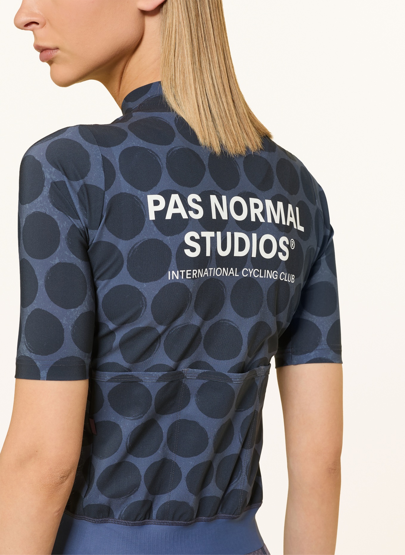 PAS NORMAL STUDIOS Radtrikot ESSENTIAL: DUNKELGRAU / SCHWARZ