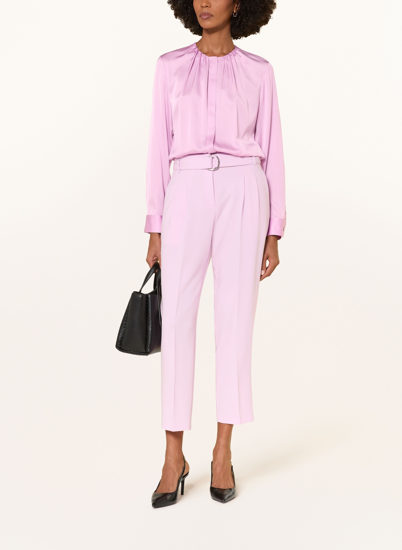 BOSS Seidenbluse BANORAH: ROSA