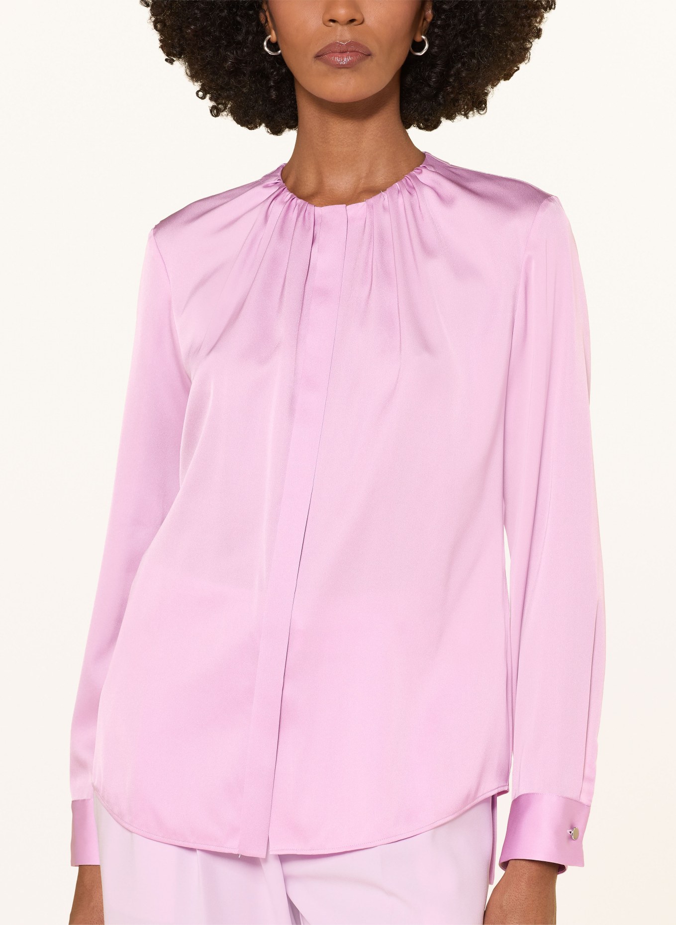 BOSS Seidenbluse BANORAH: ROSA