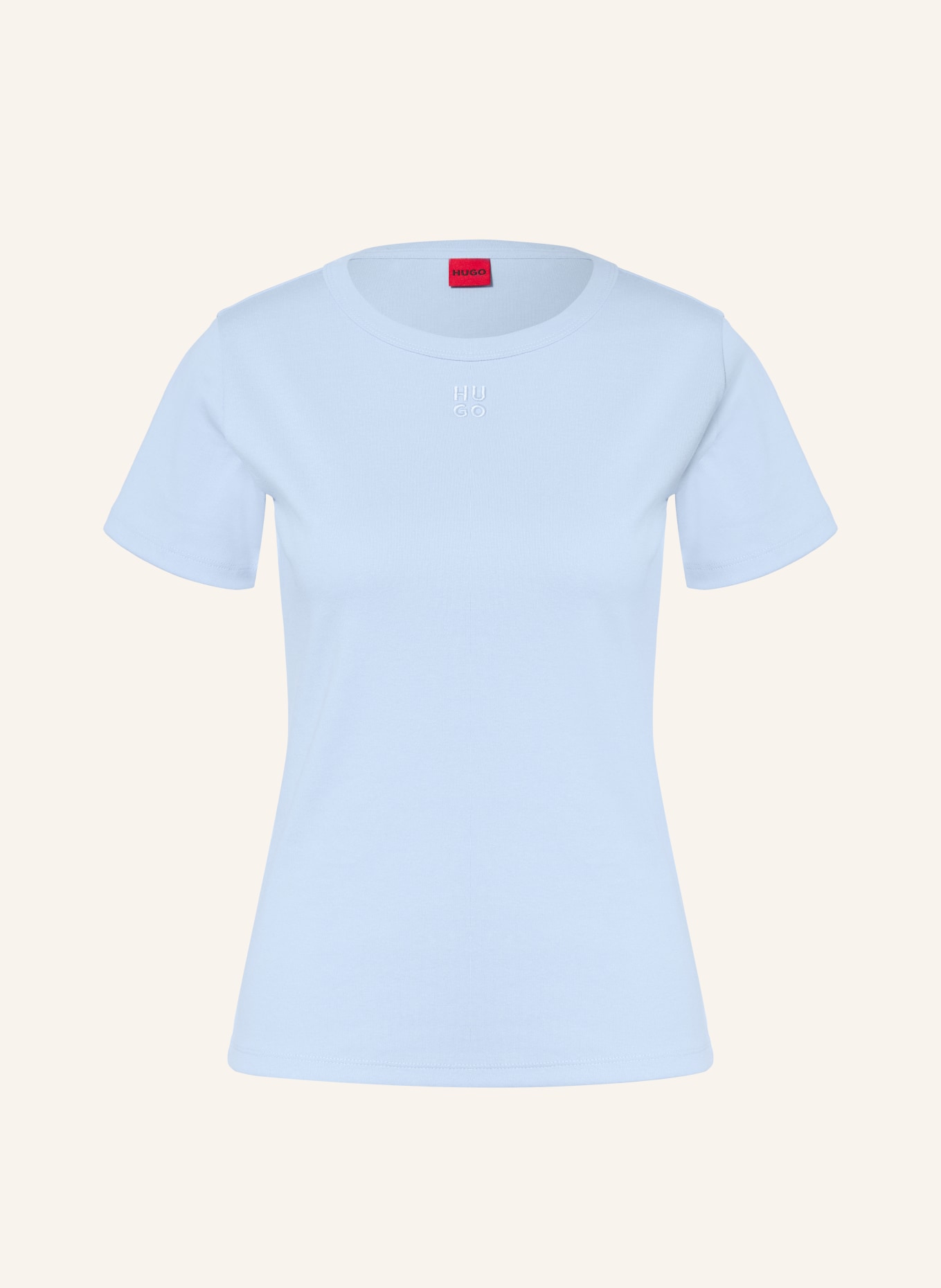 HUGO T-Shirt DELORIS: HELLBLAU